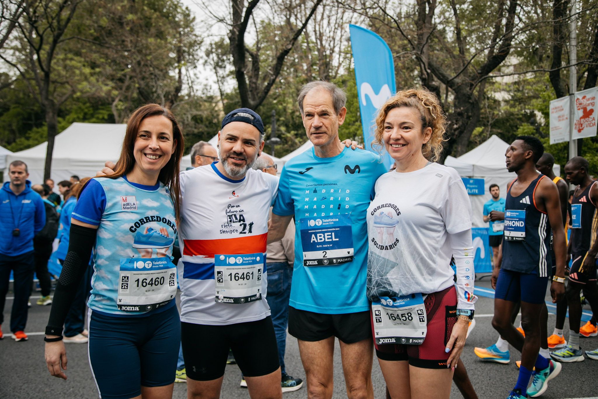 Las mejores fotos del Movistar Madrid Medio Maratón 2024. 10