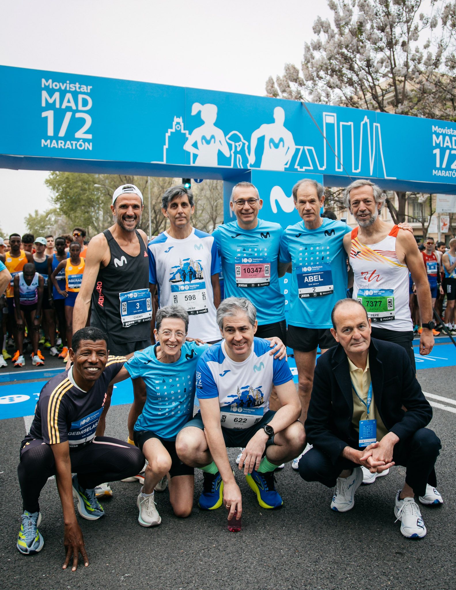 Las mejores fotos del Movistar Madrid Medio Maratón 2024. 11