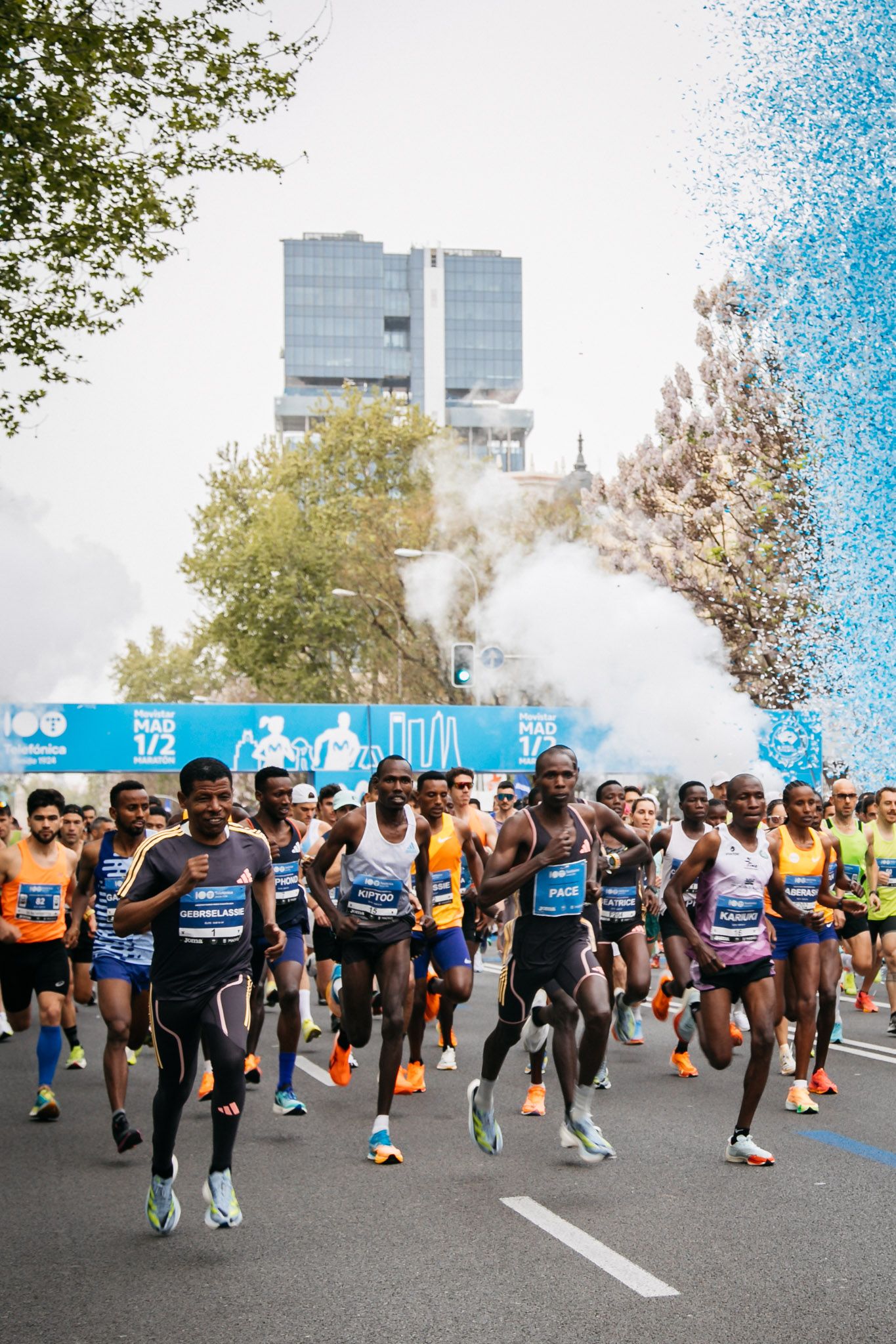 Las mejores fotos del Movistar Madrid Medio Maratón 2024. 12