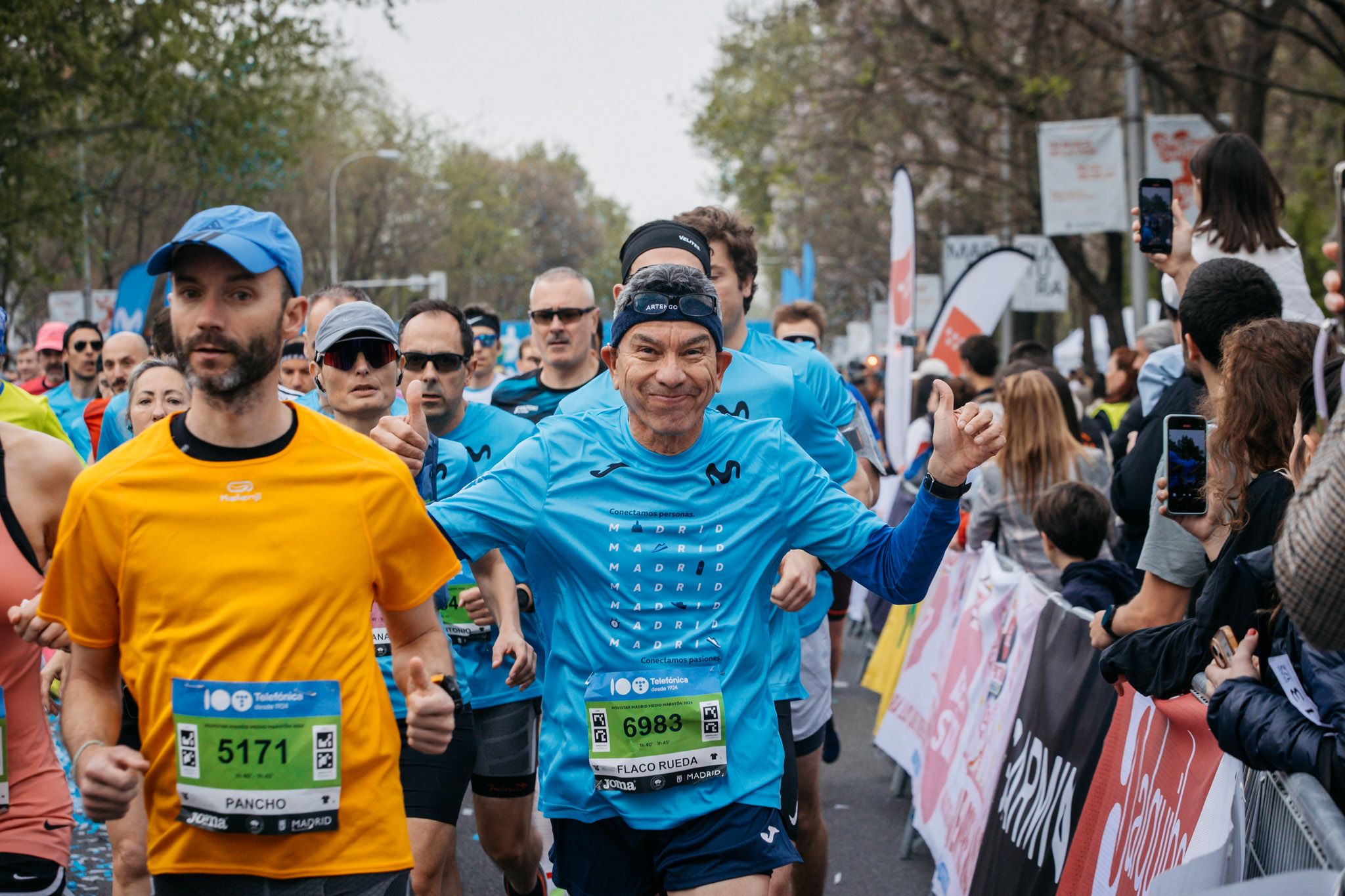 Las mejores fotos del Movistar Madrid Medio Maratón 2024. 17