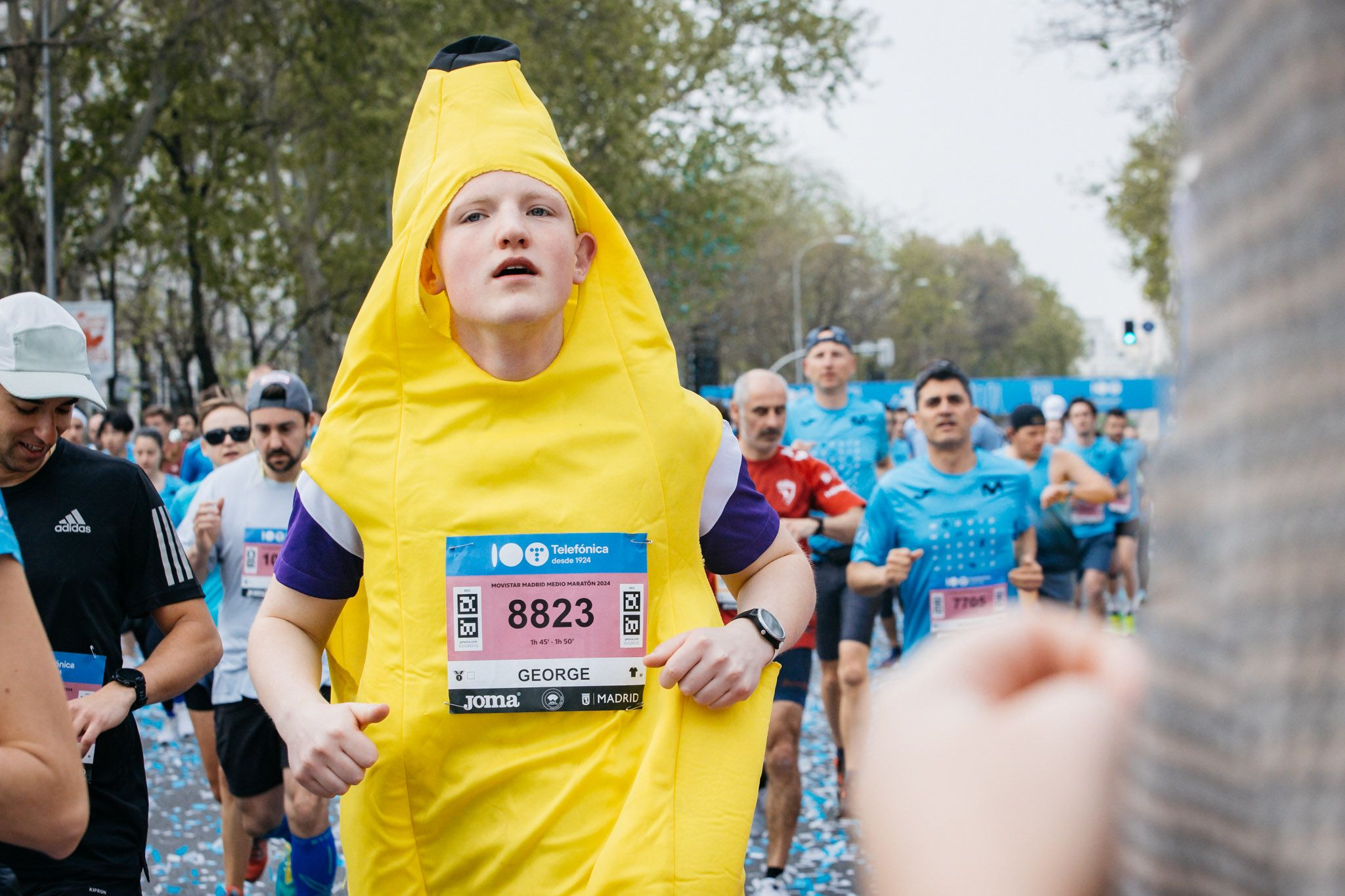 Las mejores fotos del Movistar Madrid Medio Maratón 2024. 19