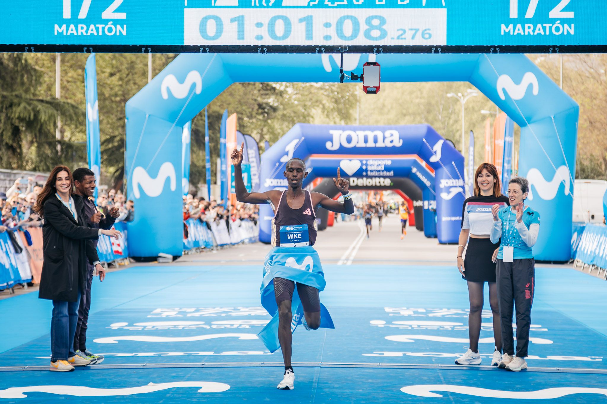 Las mejores fotos del Movistar Madrid Medio Maratón 2024. 23