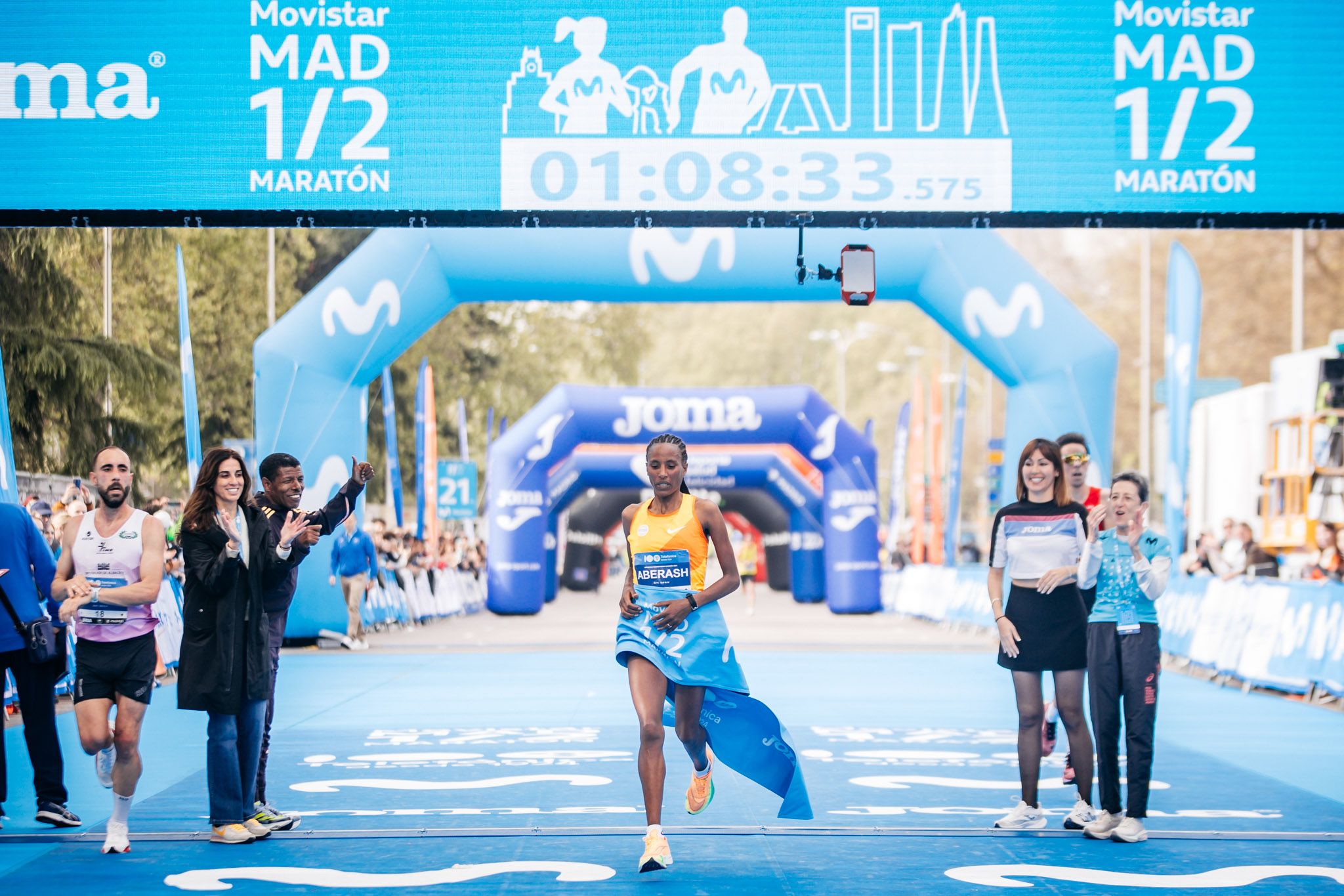 Las mejores fotos del Movistar Madrid Medio Maratón 2024. 25