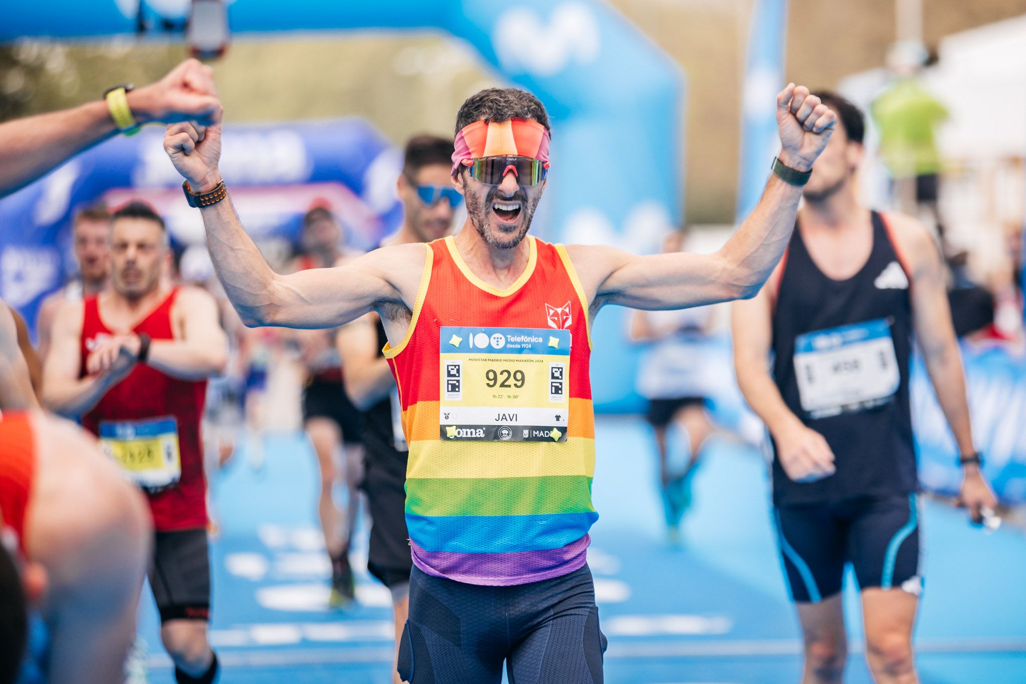 Las mejores fotos del Movistar Madrid Medio Maratón 2024. 34