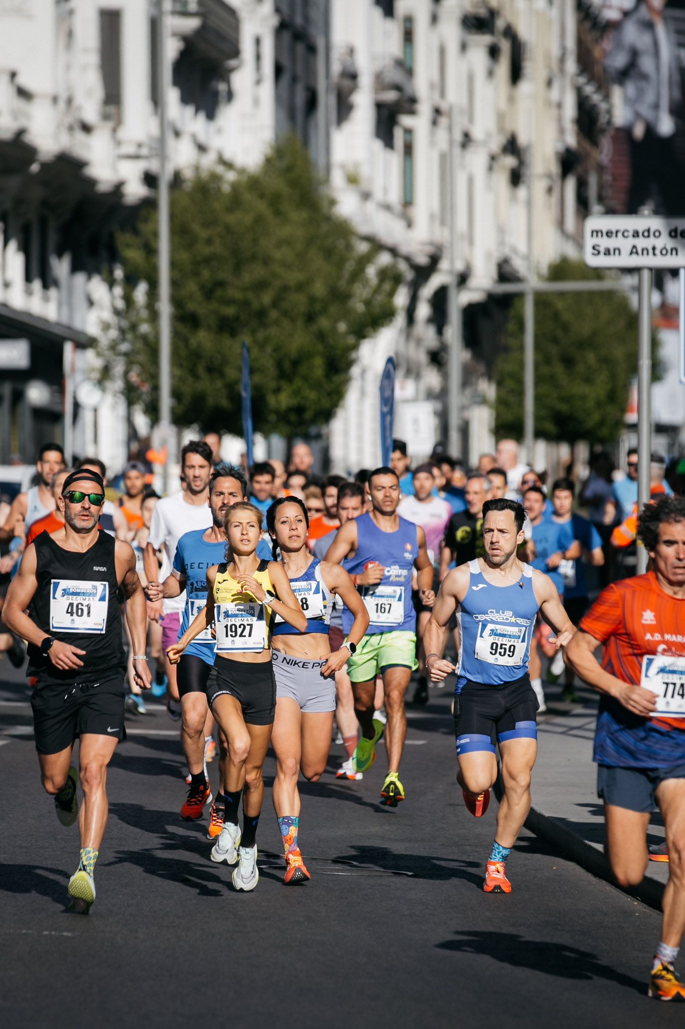 Las mejores fotos de la Gran Vía de la Carrera Bomberos de Madrid DÉCIMAS 2024. 19