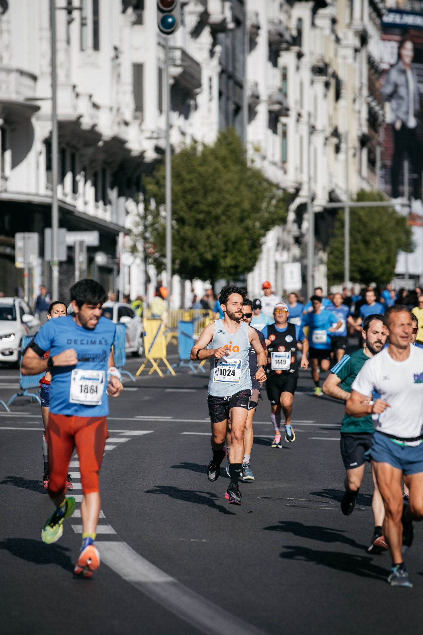 Las mejores fotos de la Gran Vía de la Carrera Bomberos de Madrid DÉCIMAS 2024. 30