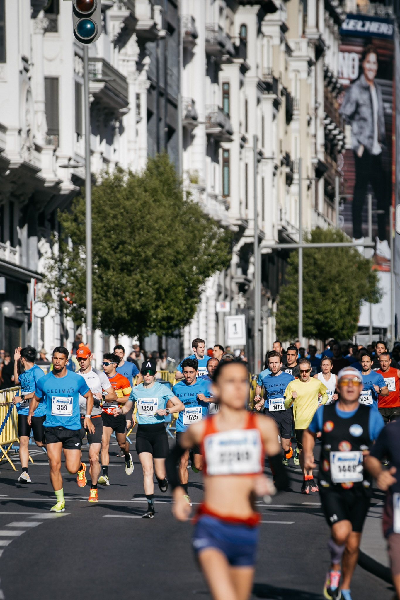 Las mejores fotos de la Gran Vía de la Carrera Bomberos de Madrid DÉCIMAS 2024. 33