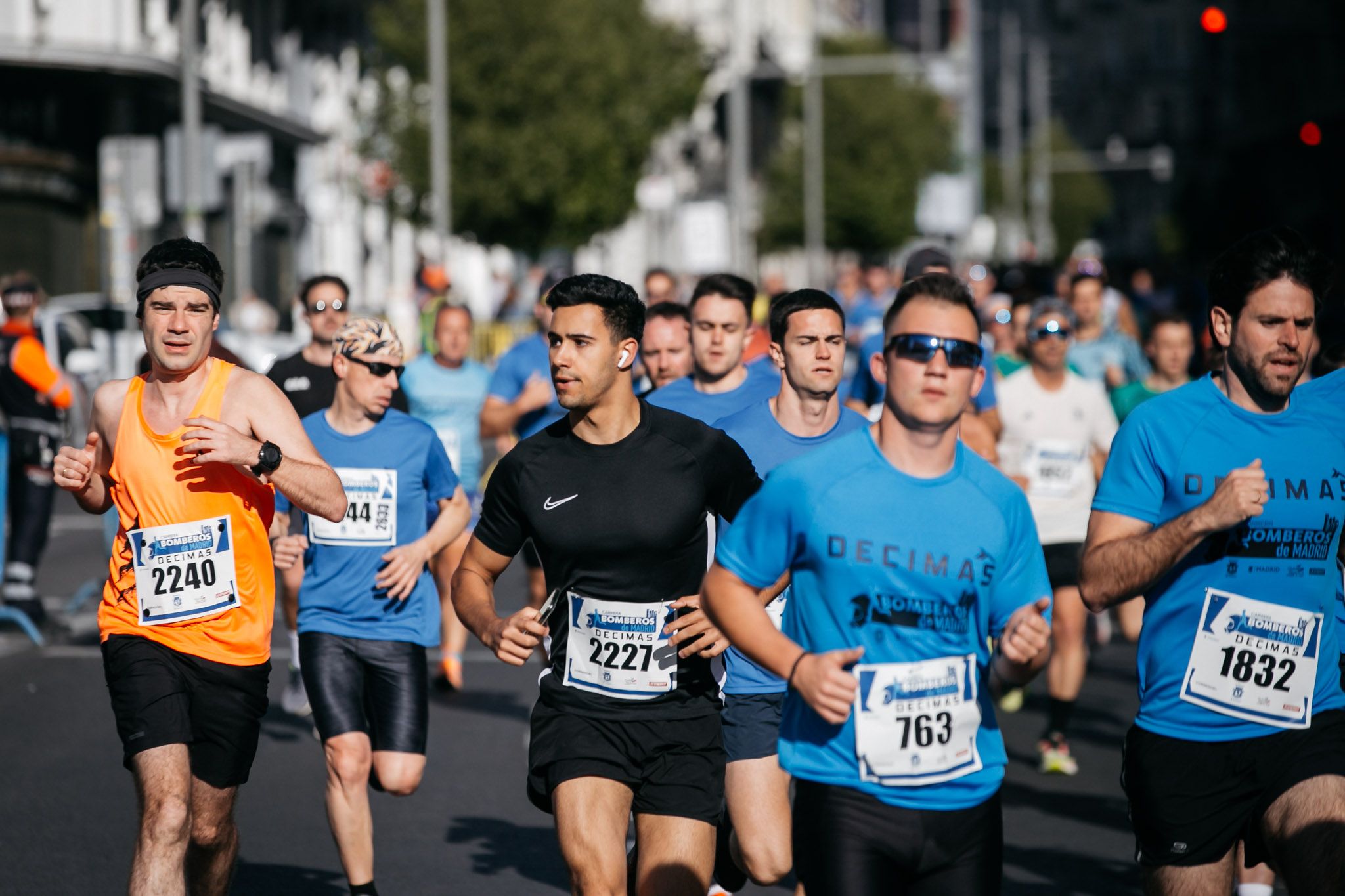 Las mejores fotos de la Gran Vía de la Carrera Bomberos de Madrid DÉCIMAS 2024. 46