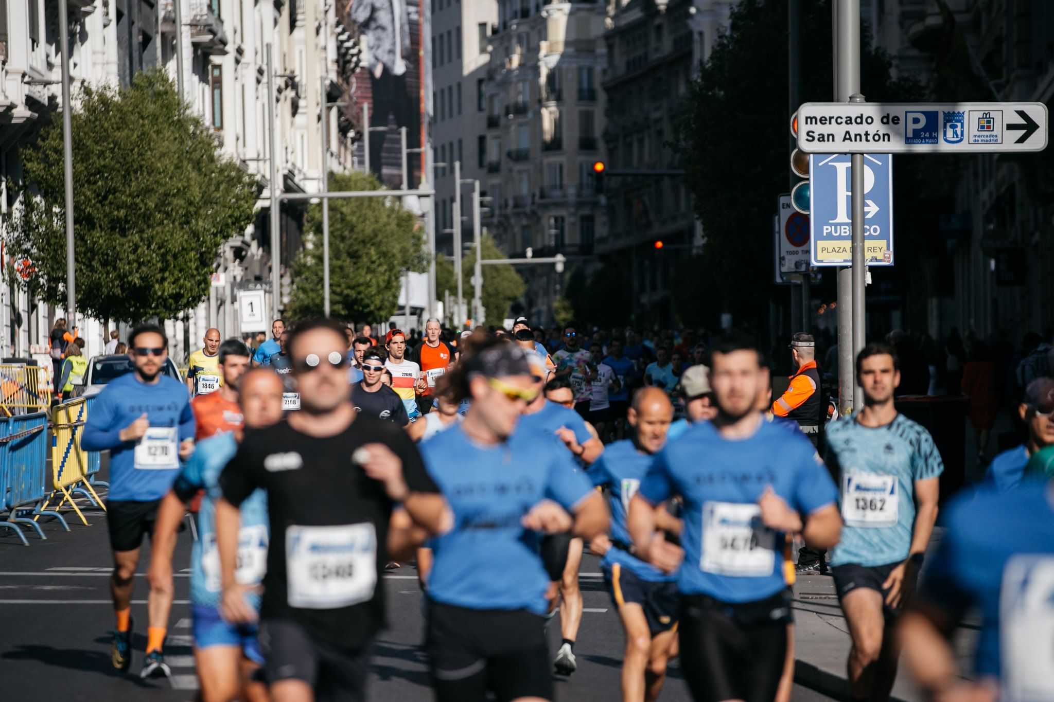 Las mejores fotos de la Gran Vía de la Carrera Bomberos de Madrid DÉCIMAS 2024. 49