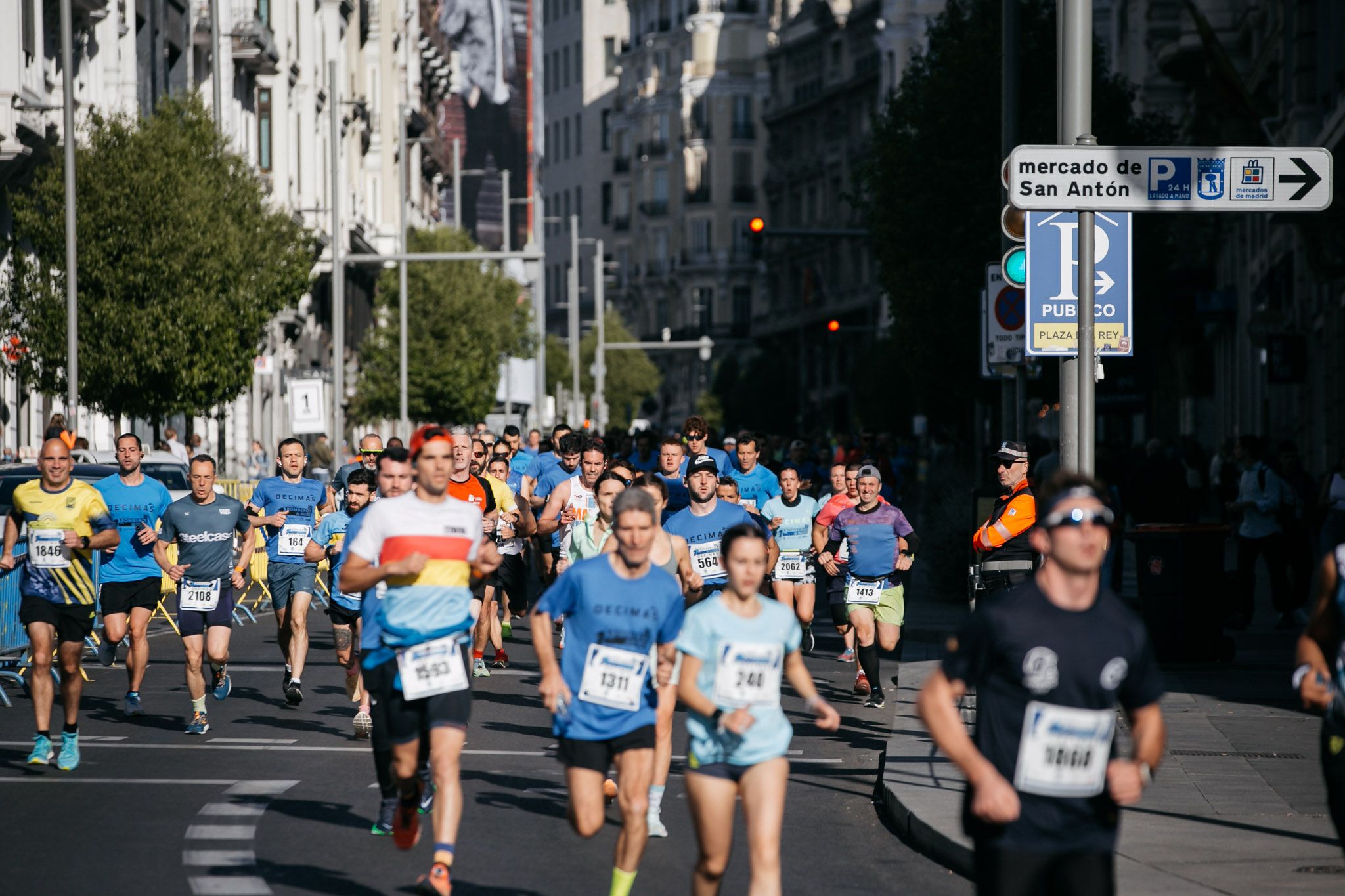 Las mejores fotos de la Gran Vía de la Carrera Bomberos de Madrid DÉCIMAS 2024. 55
