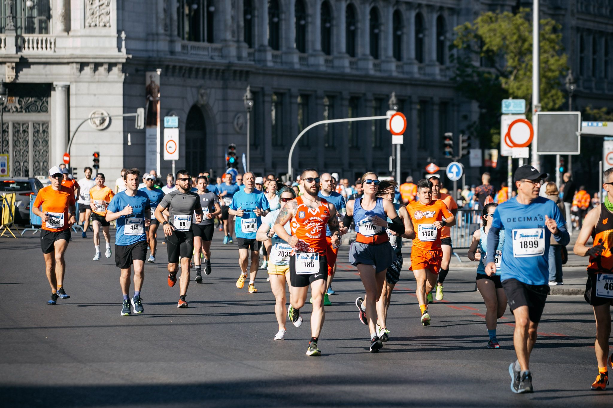 Las mejores fotos de la Gran Vía de la Carrera Bomberos de Madrid DÉCIMAS 2024. 60