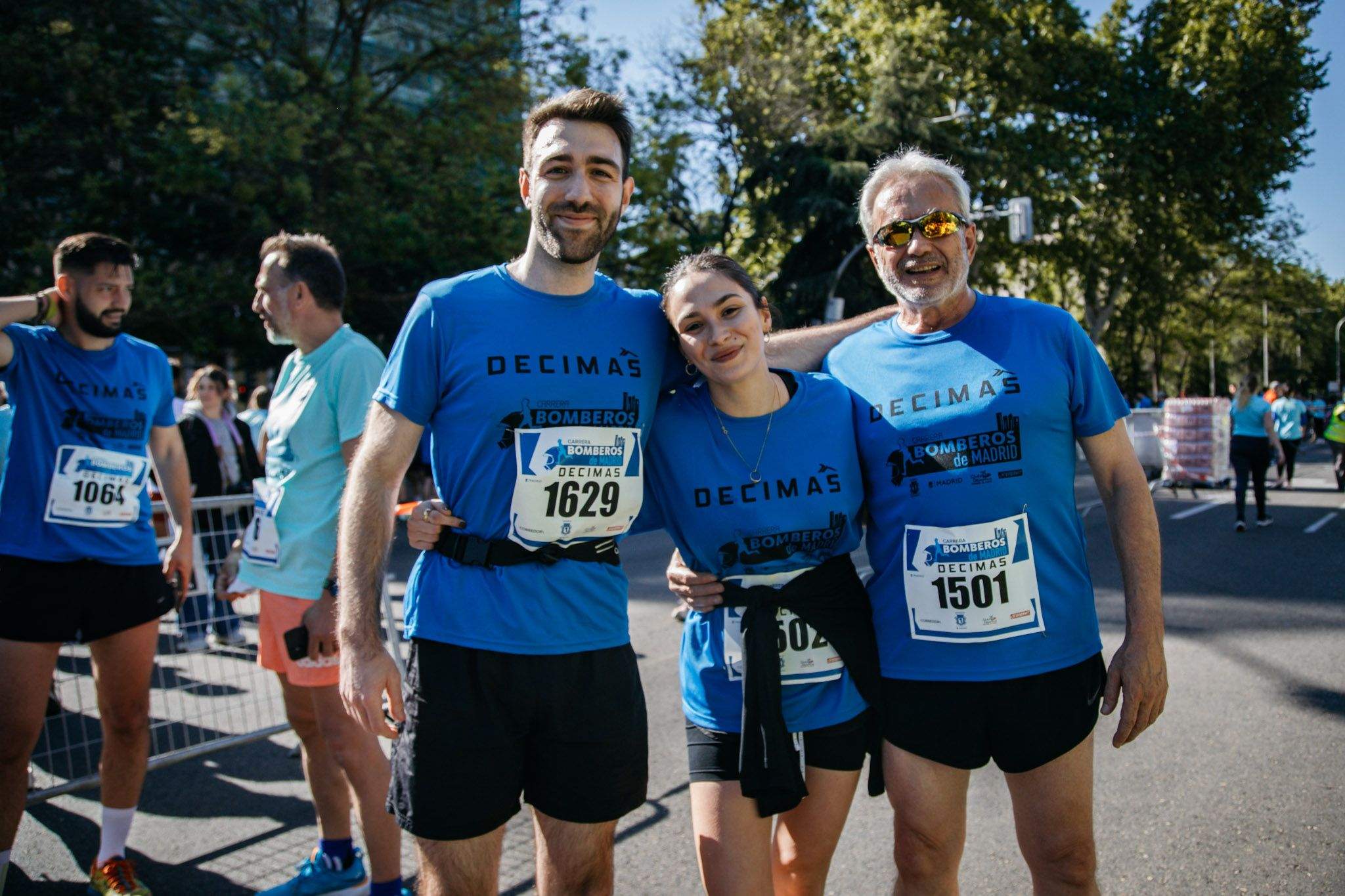Las mejores fotos del ambiente en la meta de la Carrera Bomberos de Madrid DÉCIMAS 2024. 15