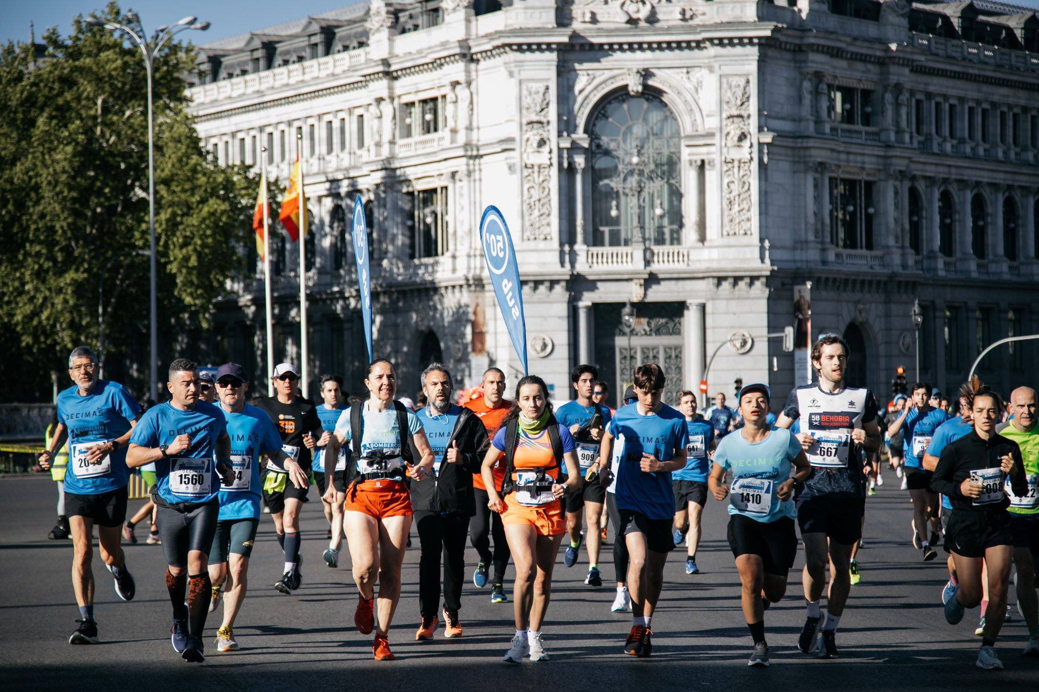 Las mejores fotos de la Gran Vía de la Carrera Bomberos de Madrid DÉCIMAS 2024. 65