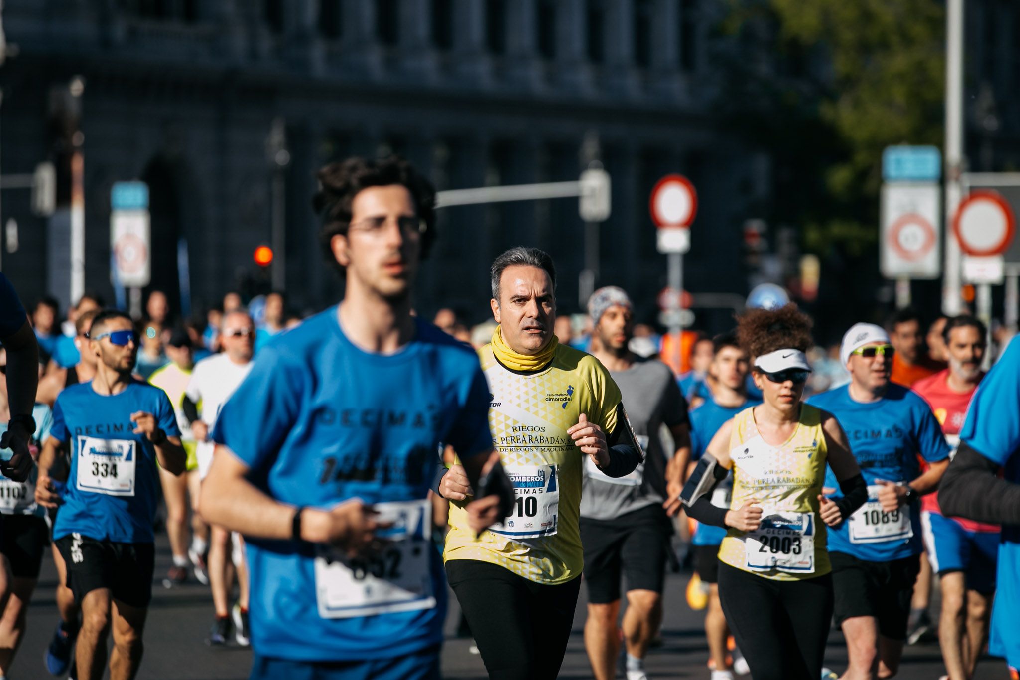 Las mejores fotos de la Gran Vía de la Carrera Bomberos de Madrid DÉCIMAS 2024. 68