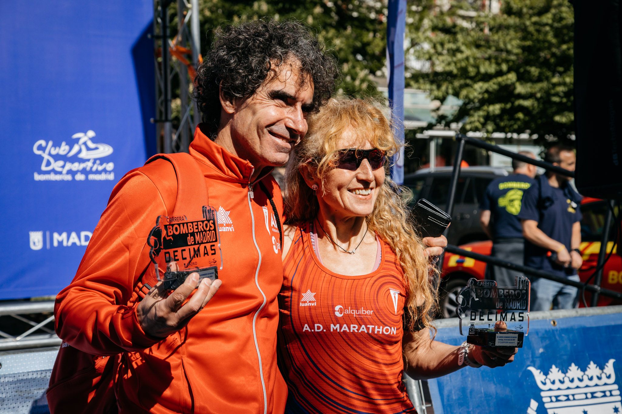 Las mejores fotos de la premiación de la Carrera Bomberos de Madrid DÉCIMAS 2024. 14