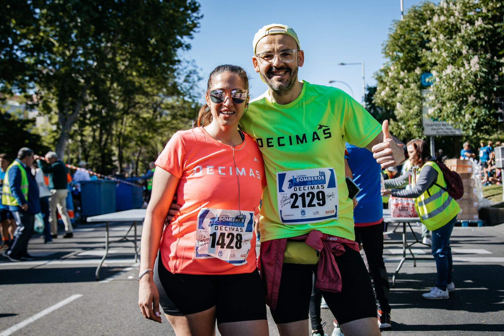 Las mejores fotos del ambiente en la meta de la Carrera Bomberos de Madrid DÉCIMAS 2024. 27