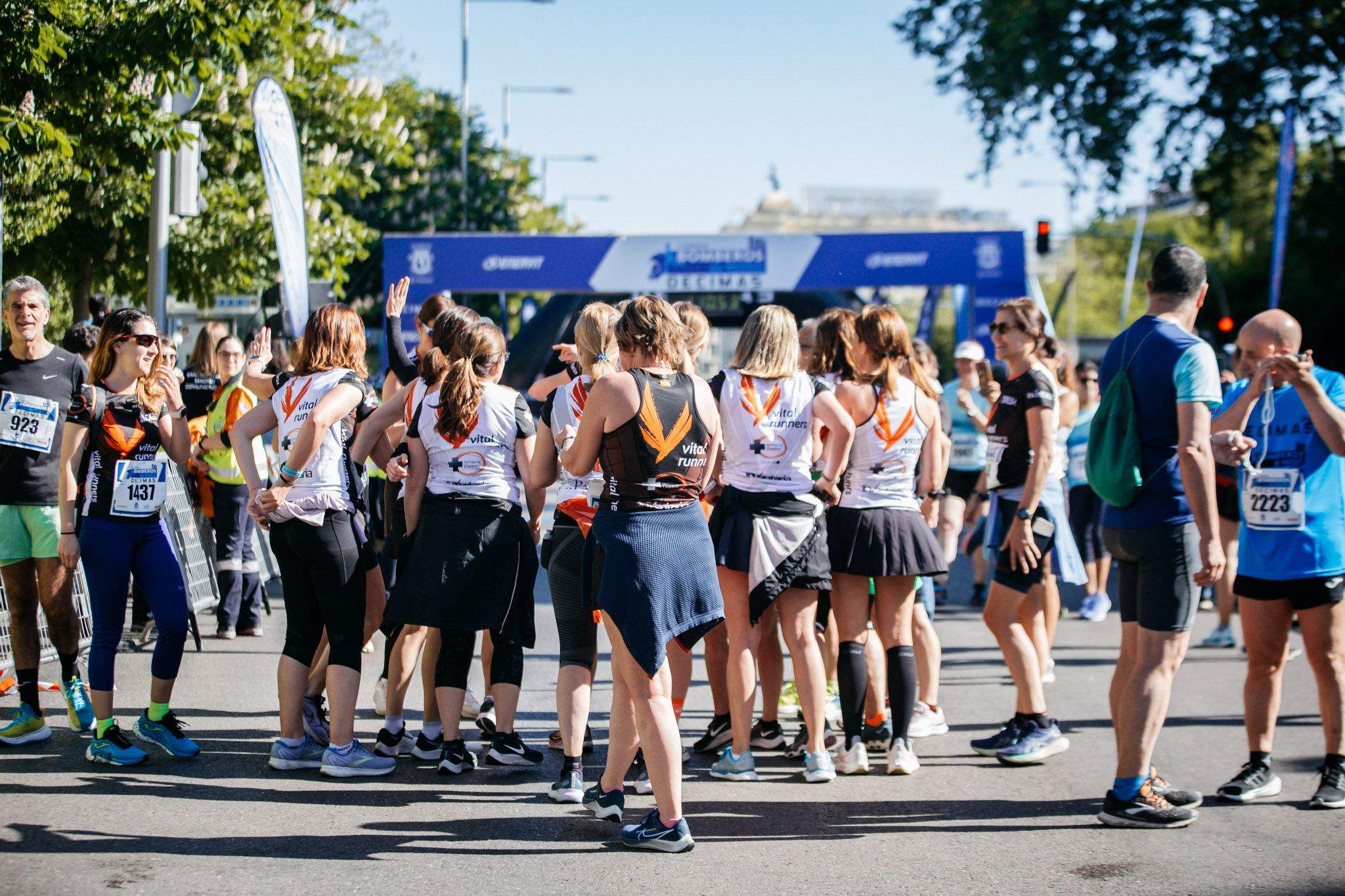 Las mejores fotos del ambiente en la meta de la Carrera Bomberos de Madrid DÉCIMAS 2024. 41