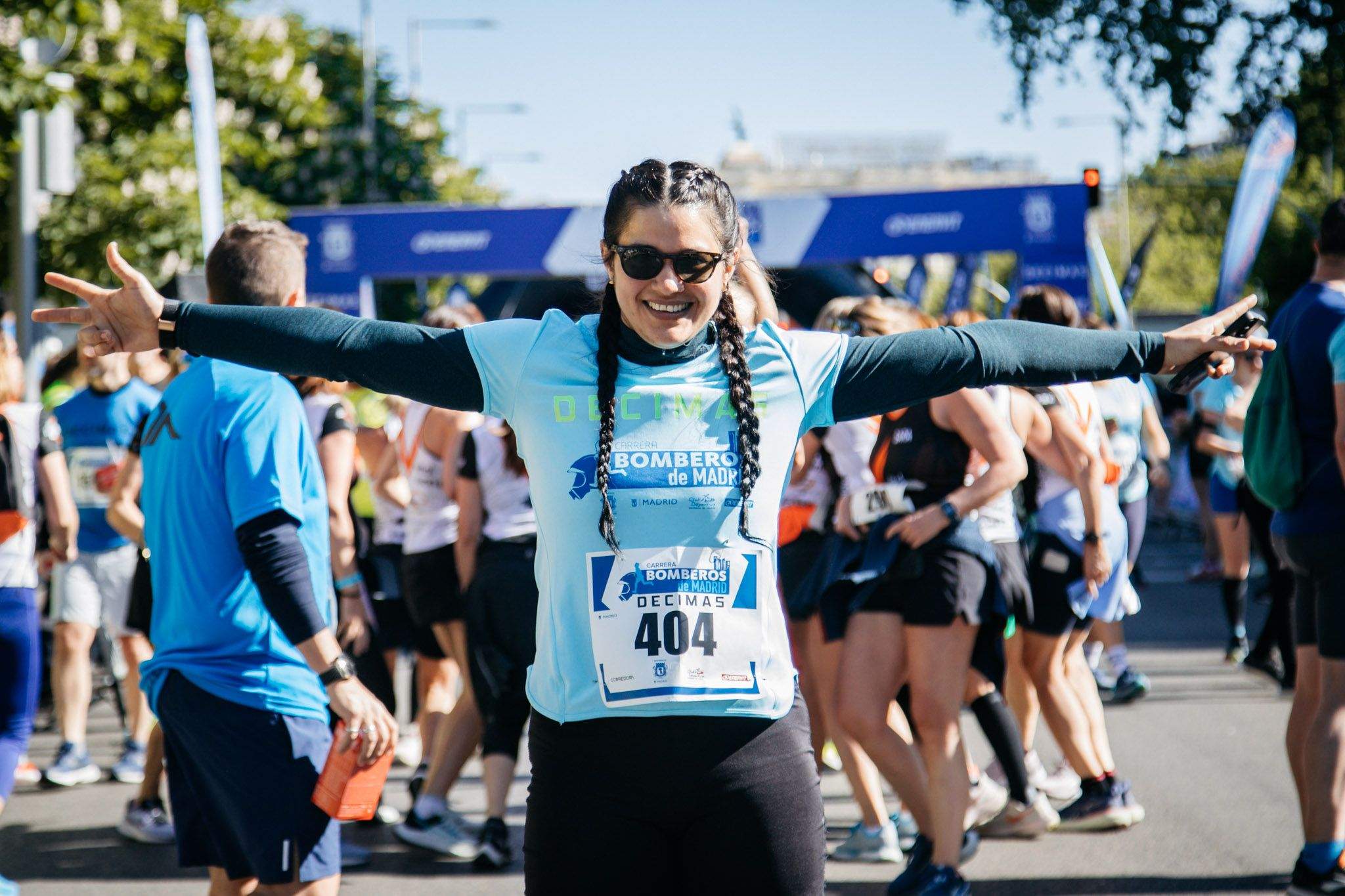 Las mejores fotos del ambiente en la meta de la Carrera Bomberos de Madrid DÉCIMAS 2024. 42