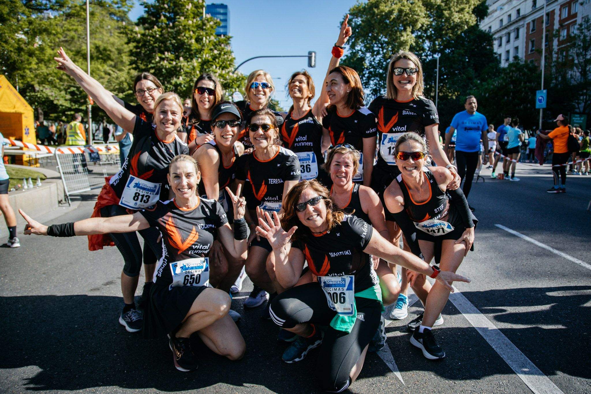 Las mejores fotos del ambiente en la meta de la Carrera Bomberos de Madrid DÉCIMAS 2024. 45
