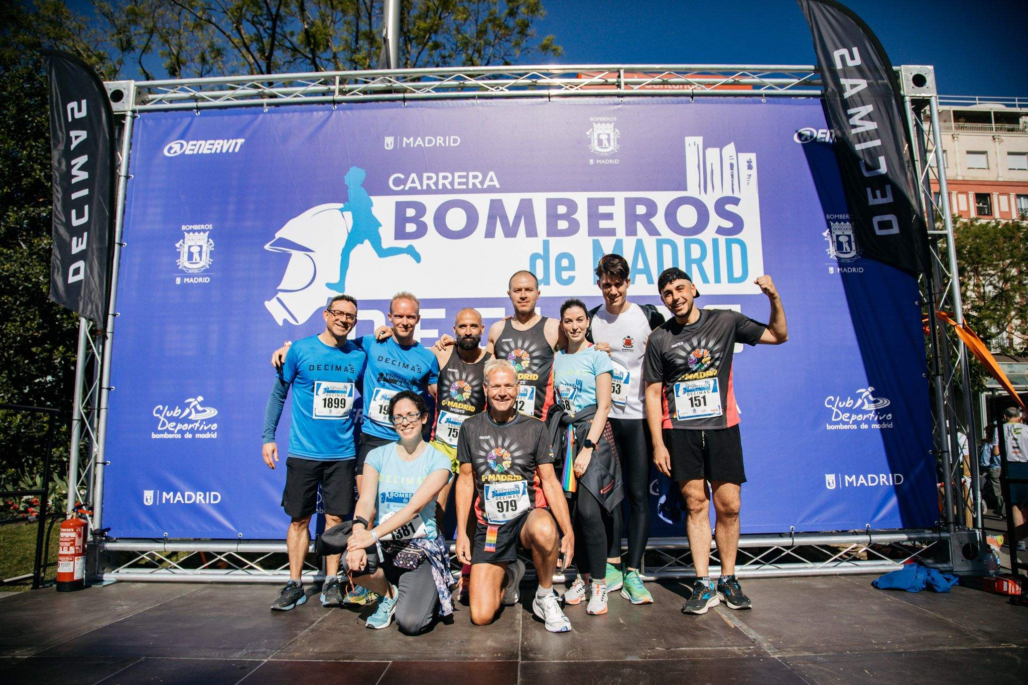 Las mejores fotos del ambiente en la meta de la Carrera Bomberos de Madrid DÉCIMAS 2024. 62