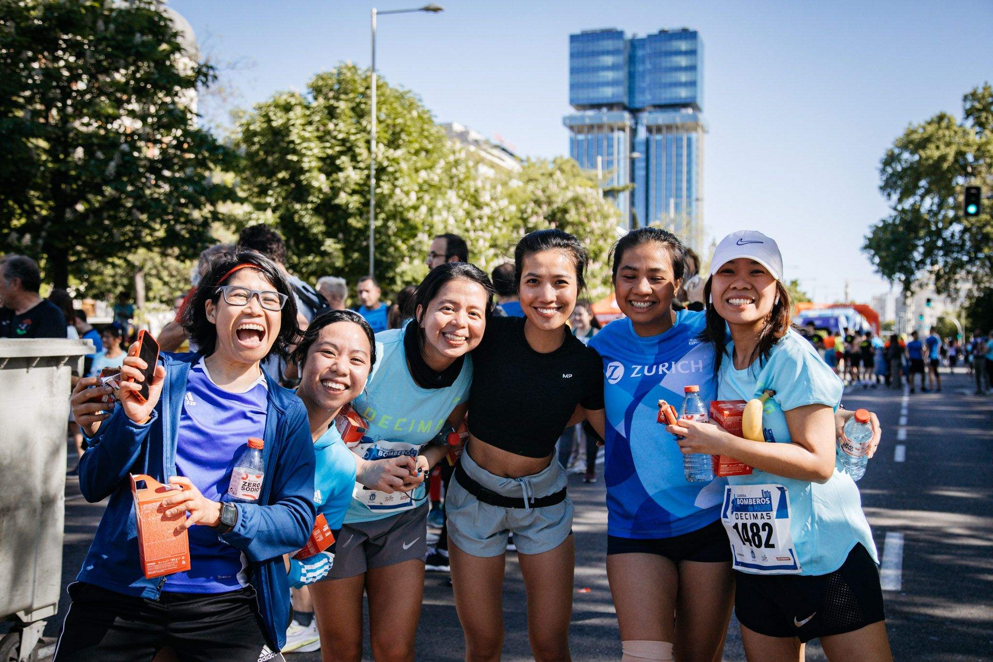 Las mejores fotos del ambiente en la meta de la Carrera Bomberos de Madrid DÉCIMAS 2024. 66