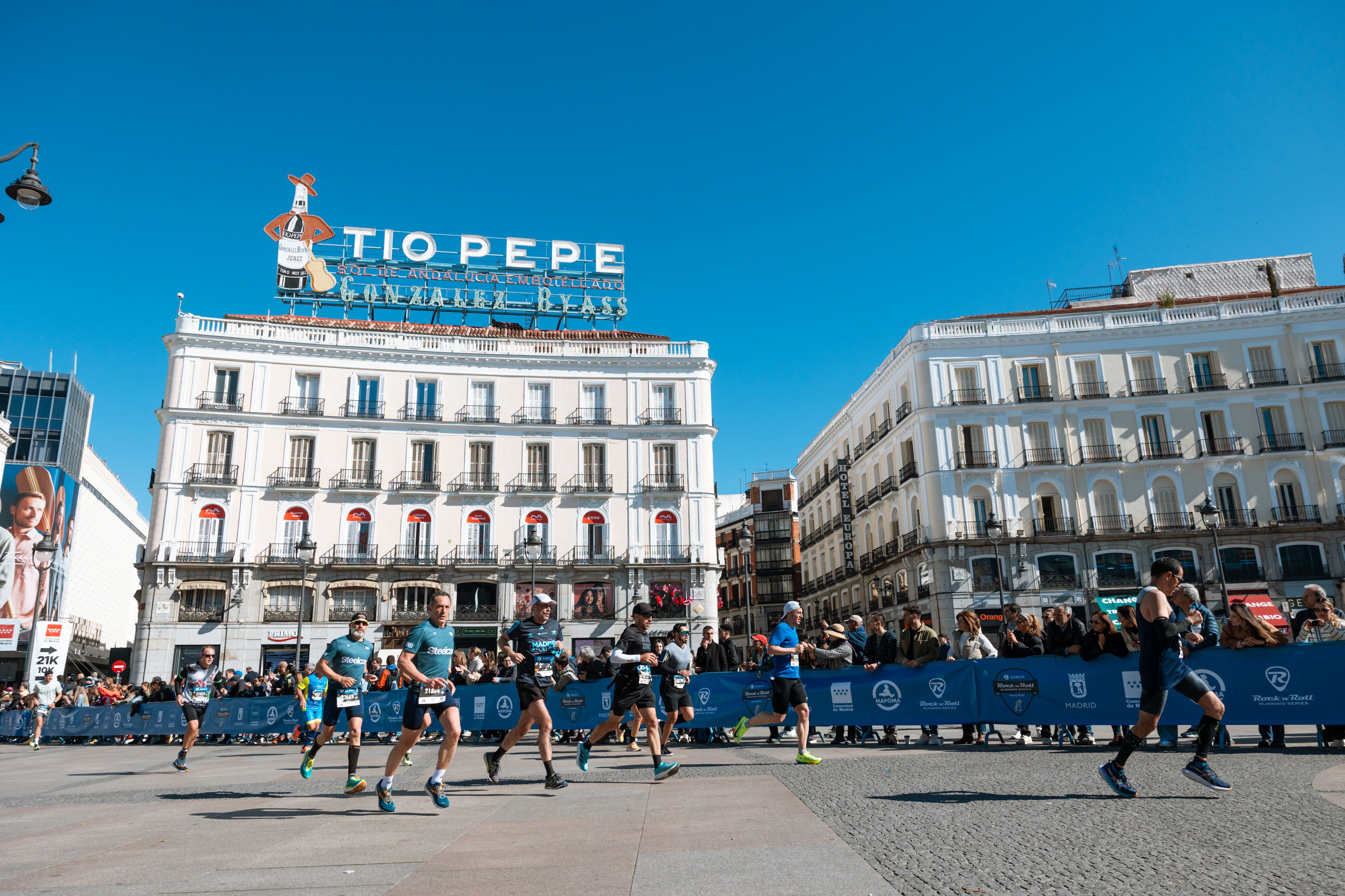Una imagen del Zurich Rock ‘n’ Roll Running Series Madrid 2024. SPORTMEDIA.