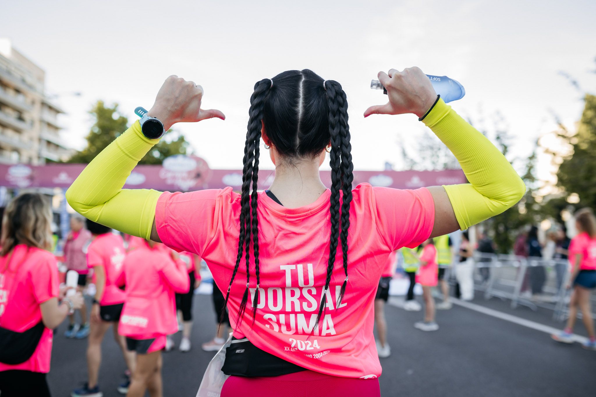 Las 50 mejores fotos de la Carrera de la Mujer Central Lechera Asturiana de Madrid 2024. (2)