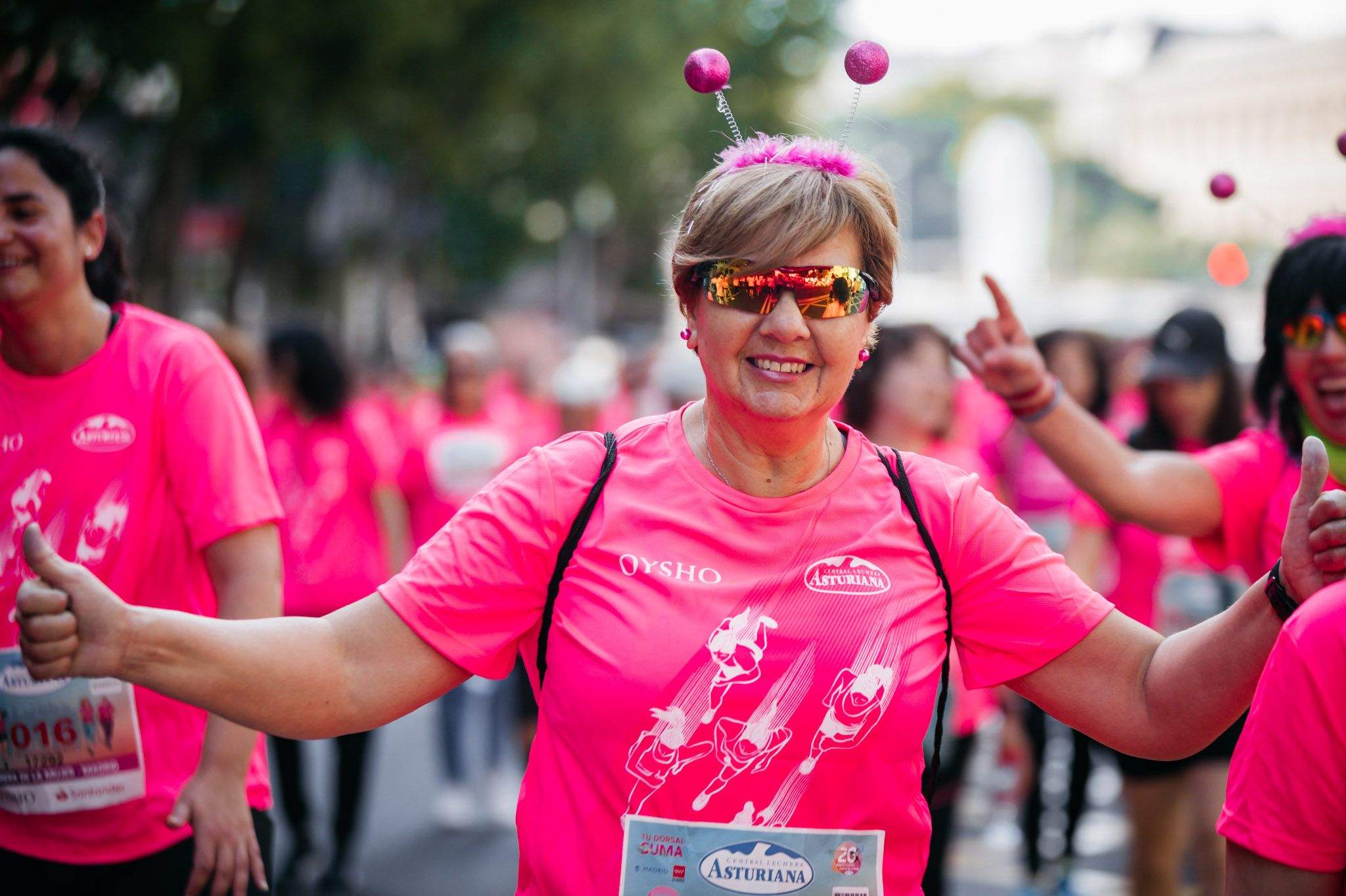 Las mejores fotos del ambiente post de la Carrera de la Mujer Central Lechera Asturiana de Madrid 2024. 61