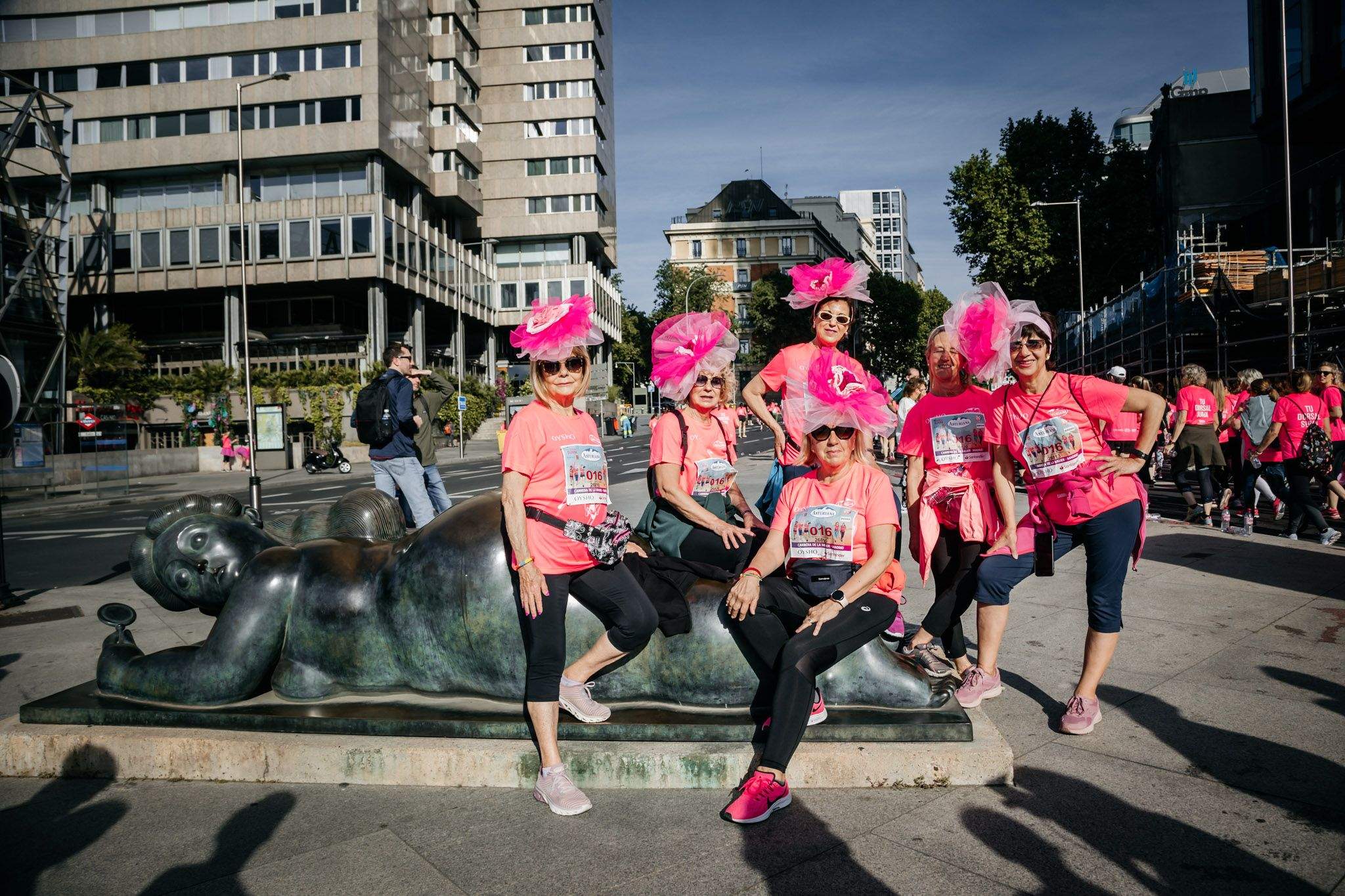 Las mejores fotos del ambiente post de la Carrera de la Mujer Central Lechera Asturiana de Madrid 2024. 74