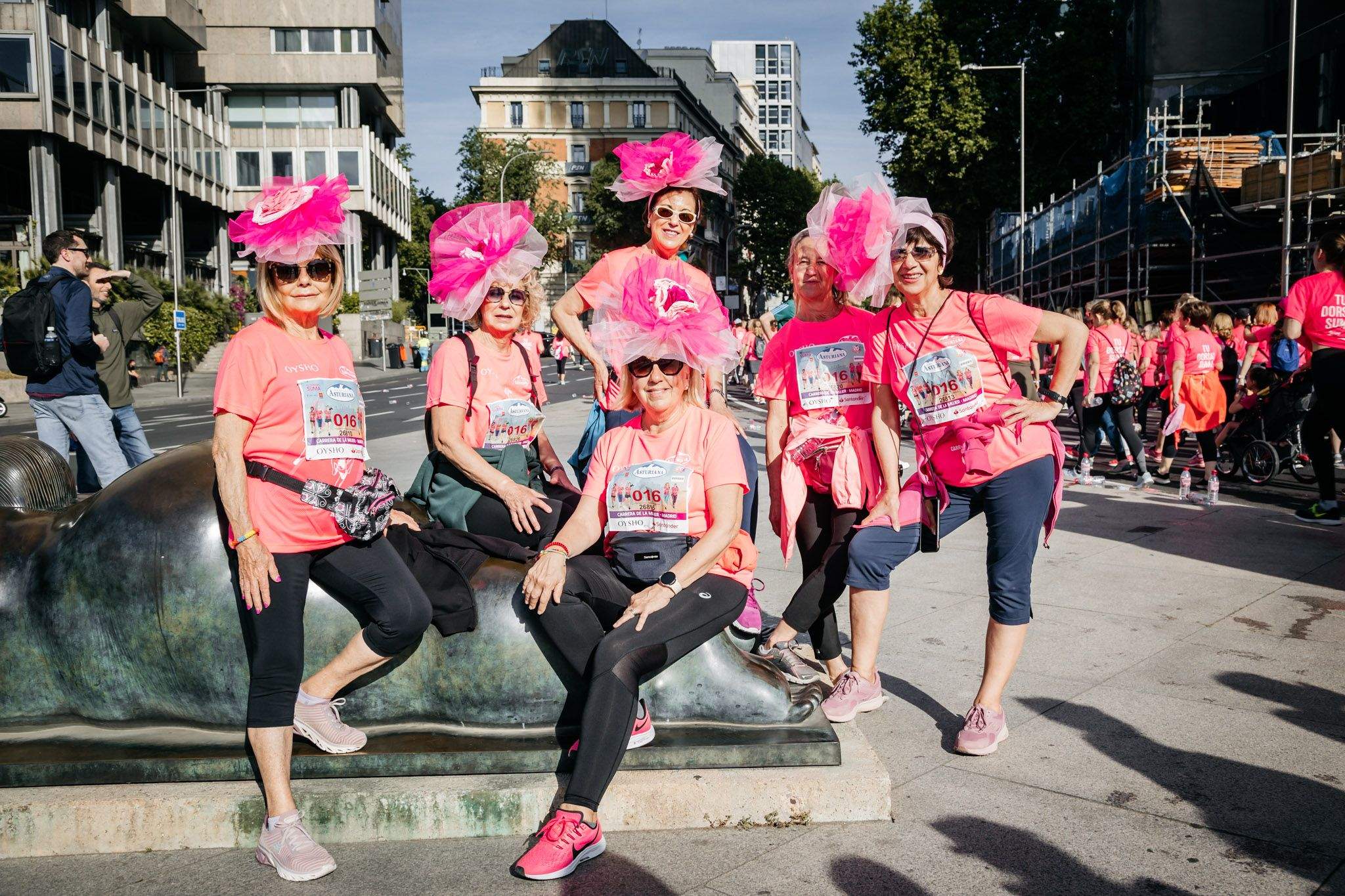 Las mejores fotos del ambiente post de la Carrera de la Mujer Central Lechera Asturiana de Madrid 2024. 75