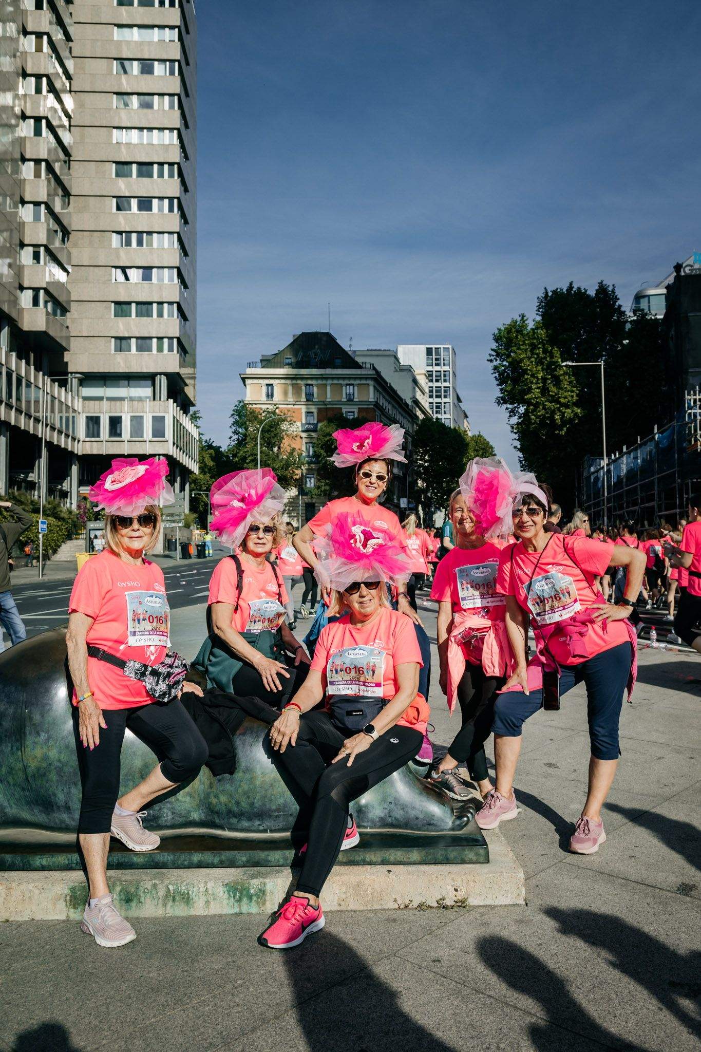 Las mejores fotos del ambiente post de la Carrera de la Mujer Central Lechera Asturiana de Madrid 2024. 76