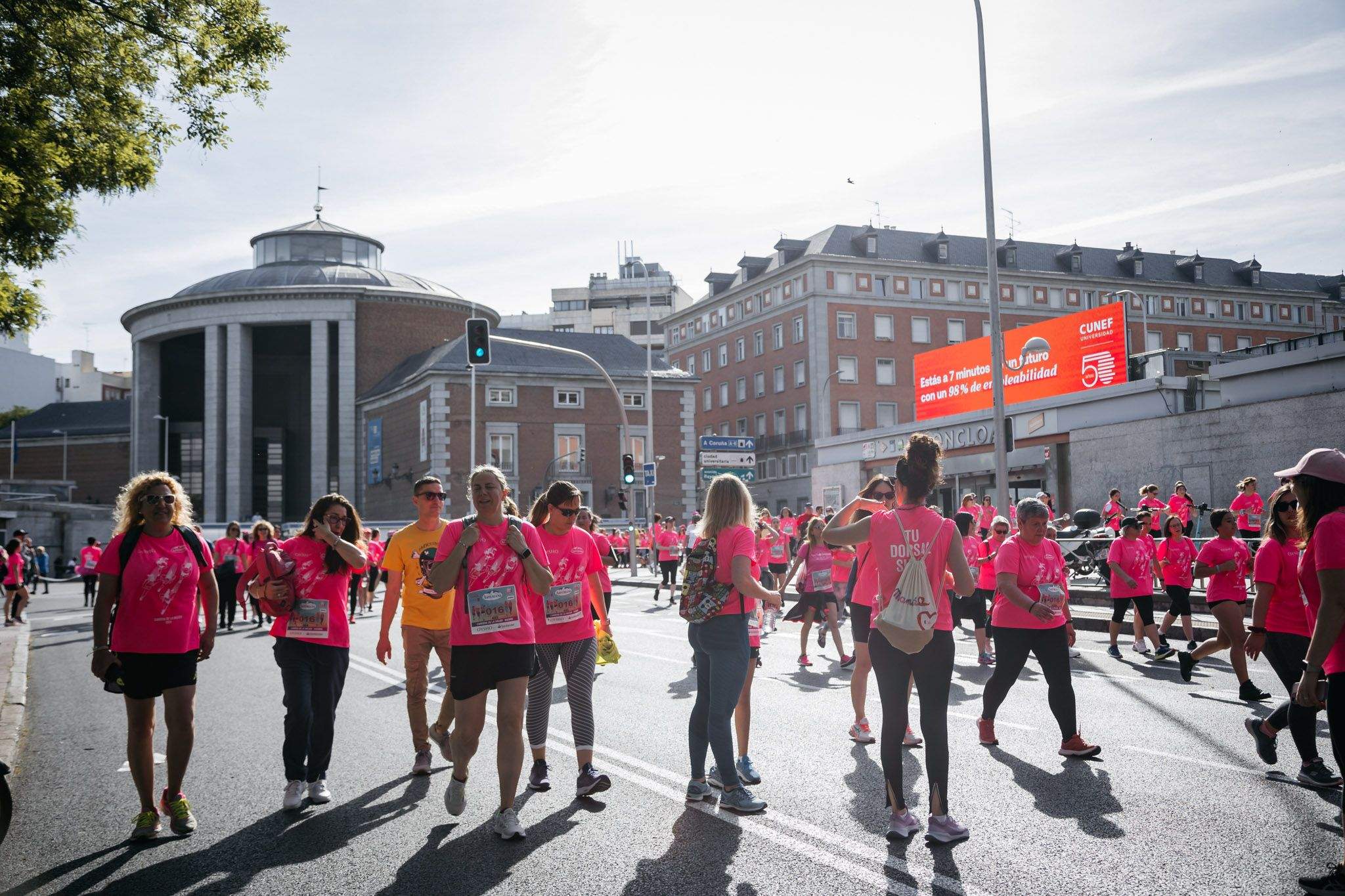 Las mejores fotos del ambiente post de la Carrera de la Mujer Central Lechera Asturiana de Madrid 2024. 108