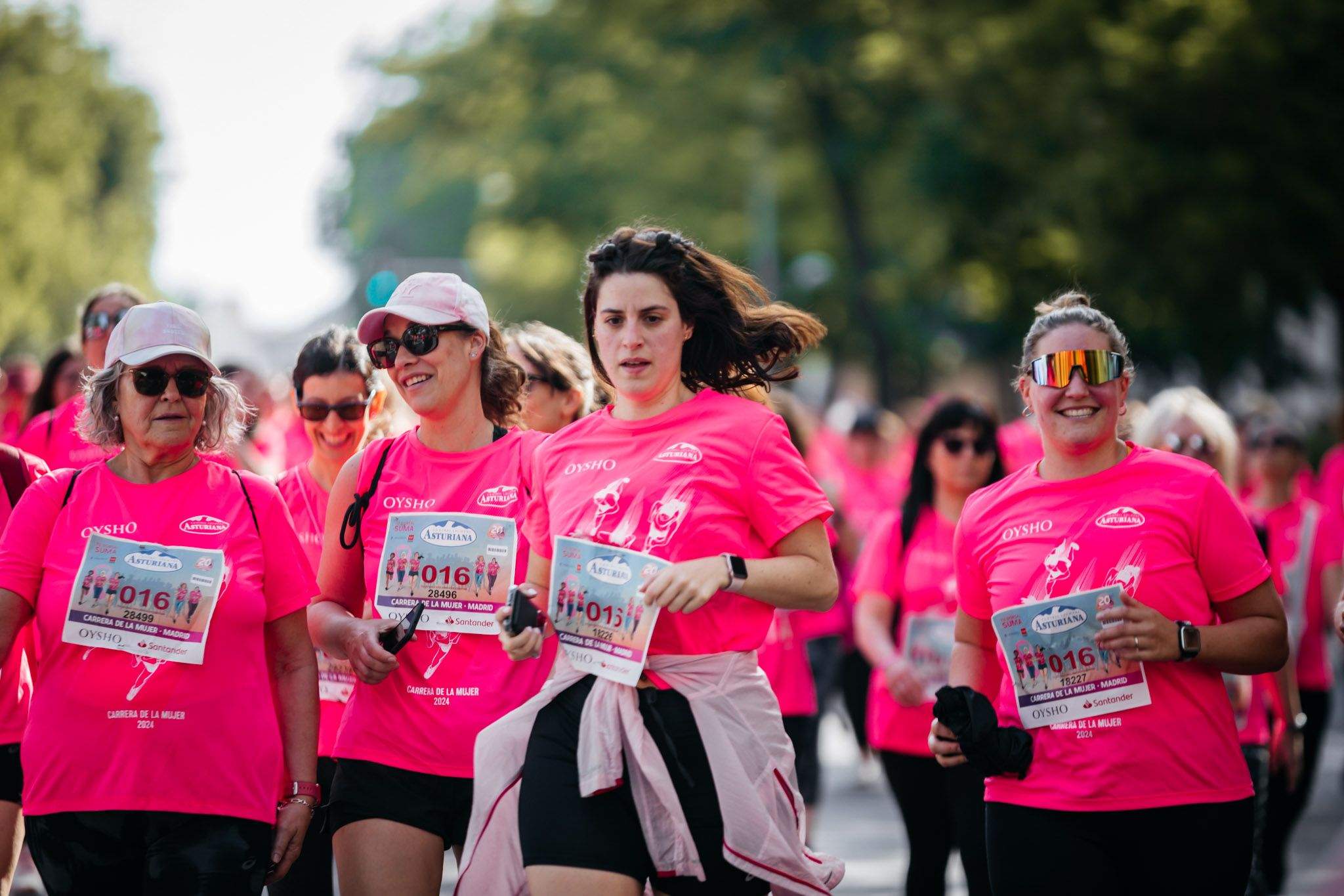 Las mejores fotos del ambiente post de la Carrera de la Mujer Central Lechera Asturiana de Madrid 2024. 114