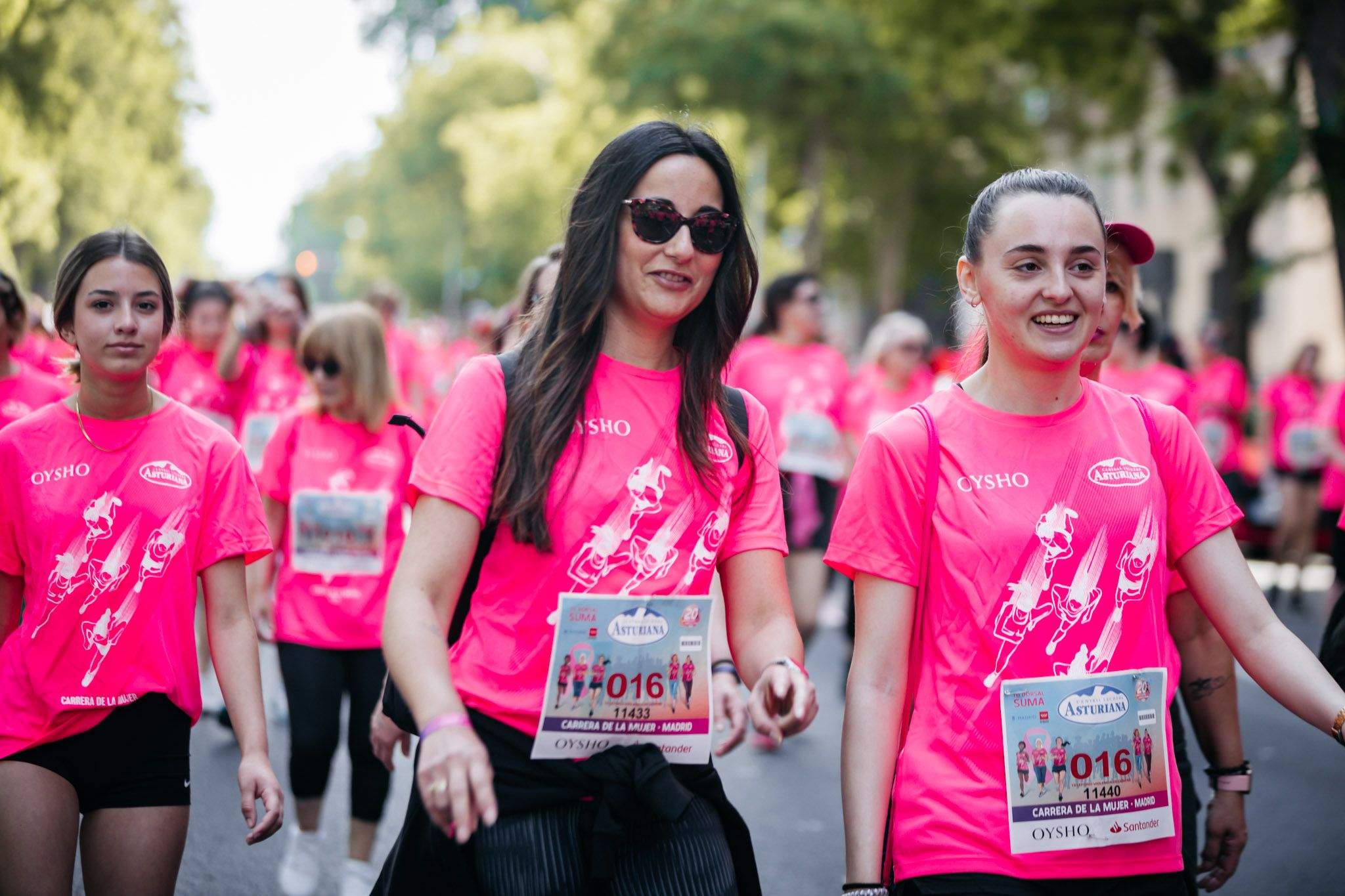 Las mejores fotos del ambiente post de la Carrera de la Mujer Central Lechera Asturiana de Madrid 2024. 126