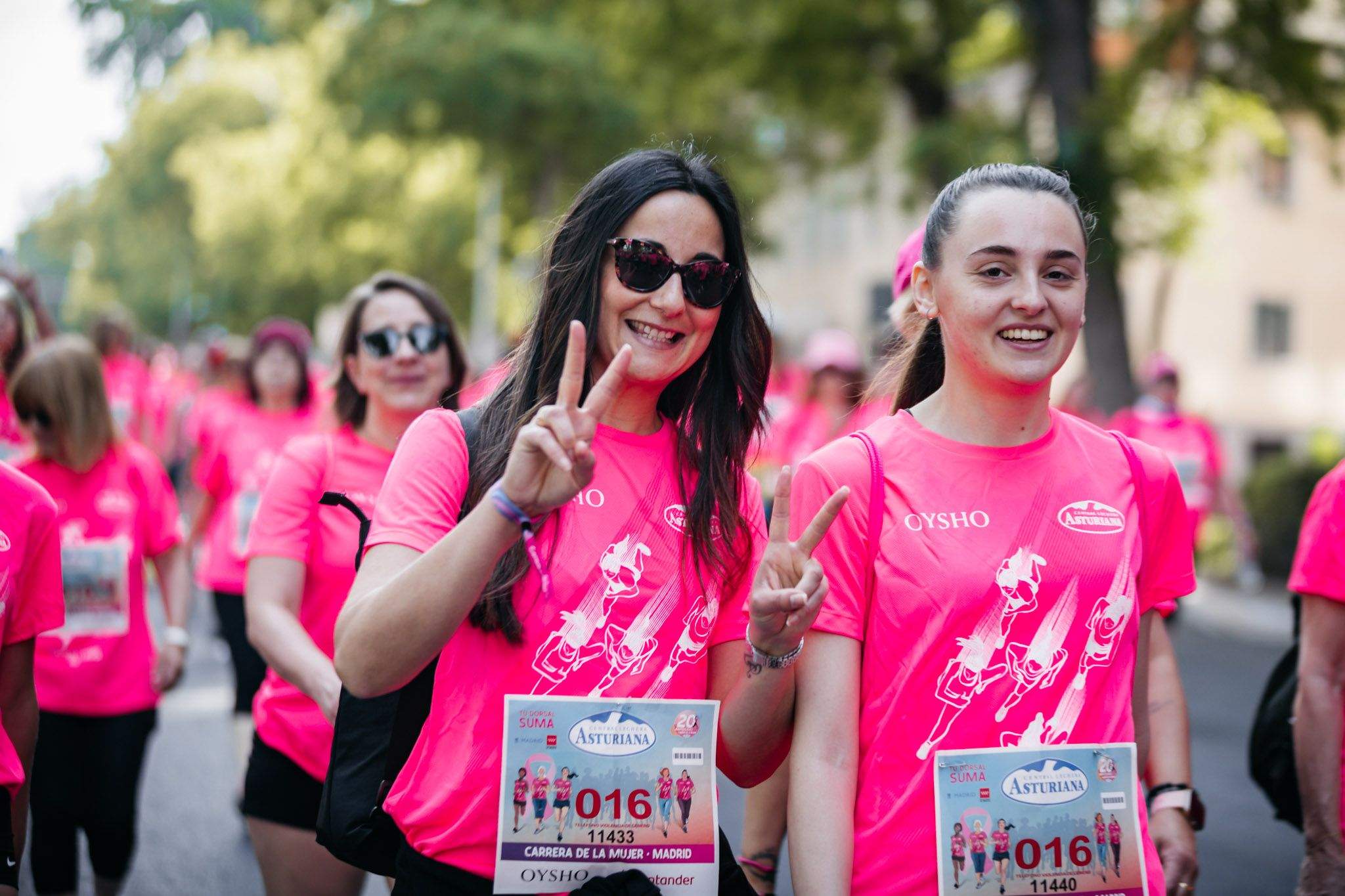 Las mejores fotos del ambiente post de la Carrera de la Mujer Central Lechera Asturiana de Madrid 2024. 128
