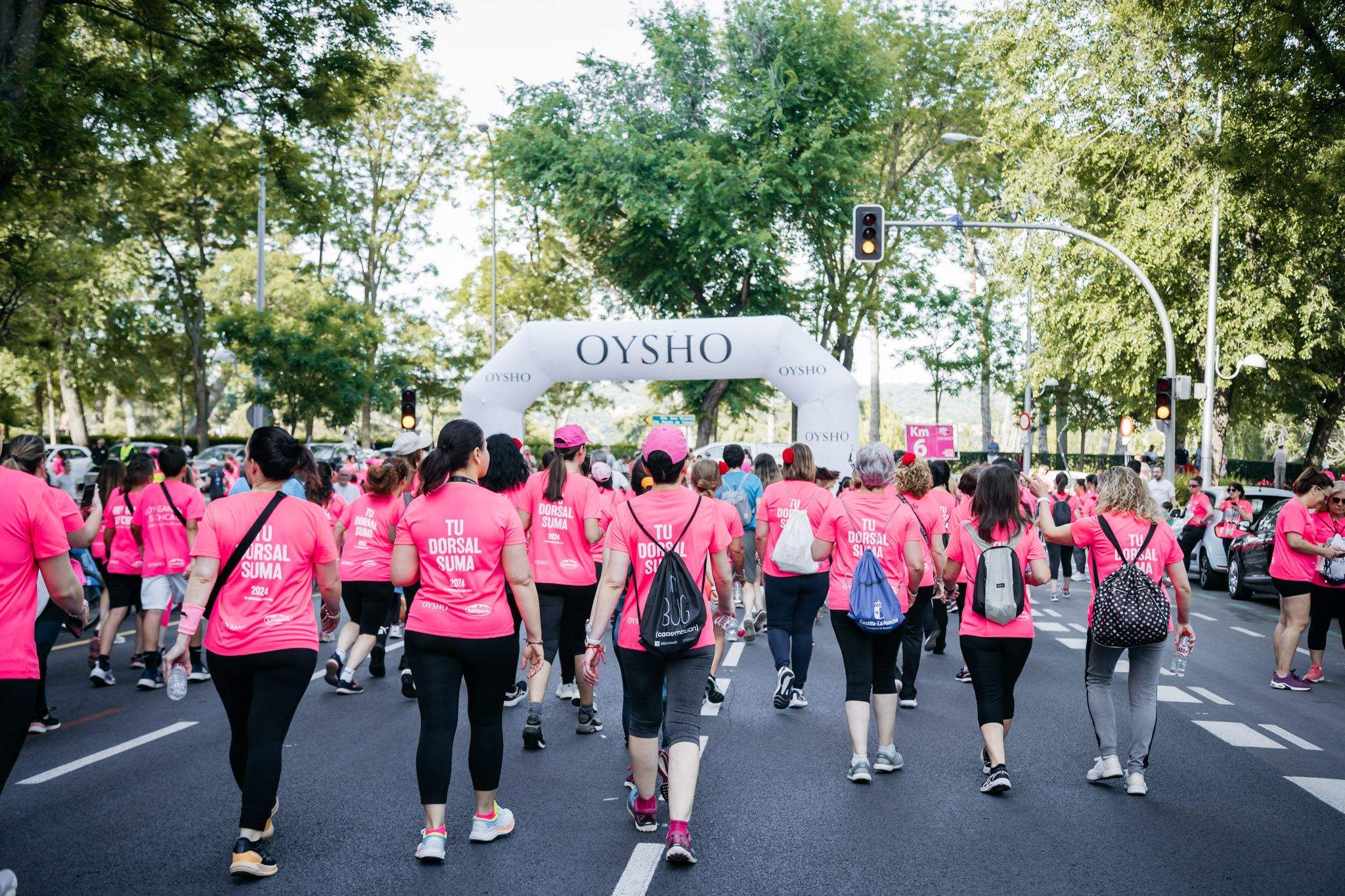 Las mejores fotos del ambiente post de la Carrera de la Mujer Central Lechera Asturiana de Madrid 2024. 129