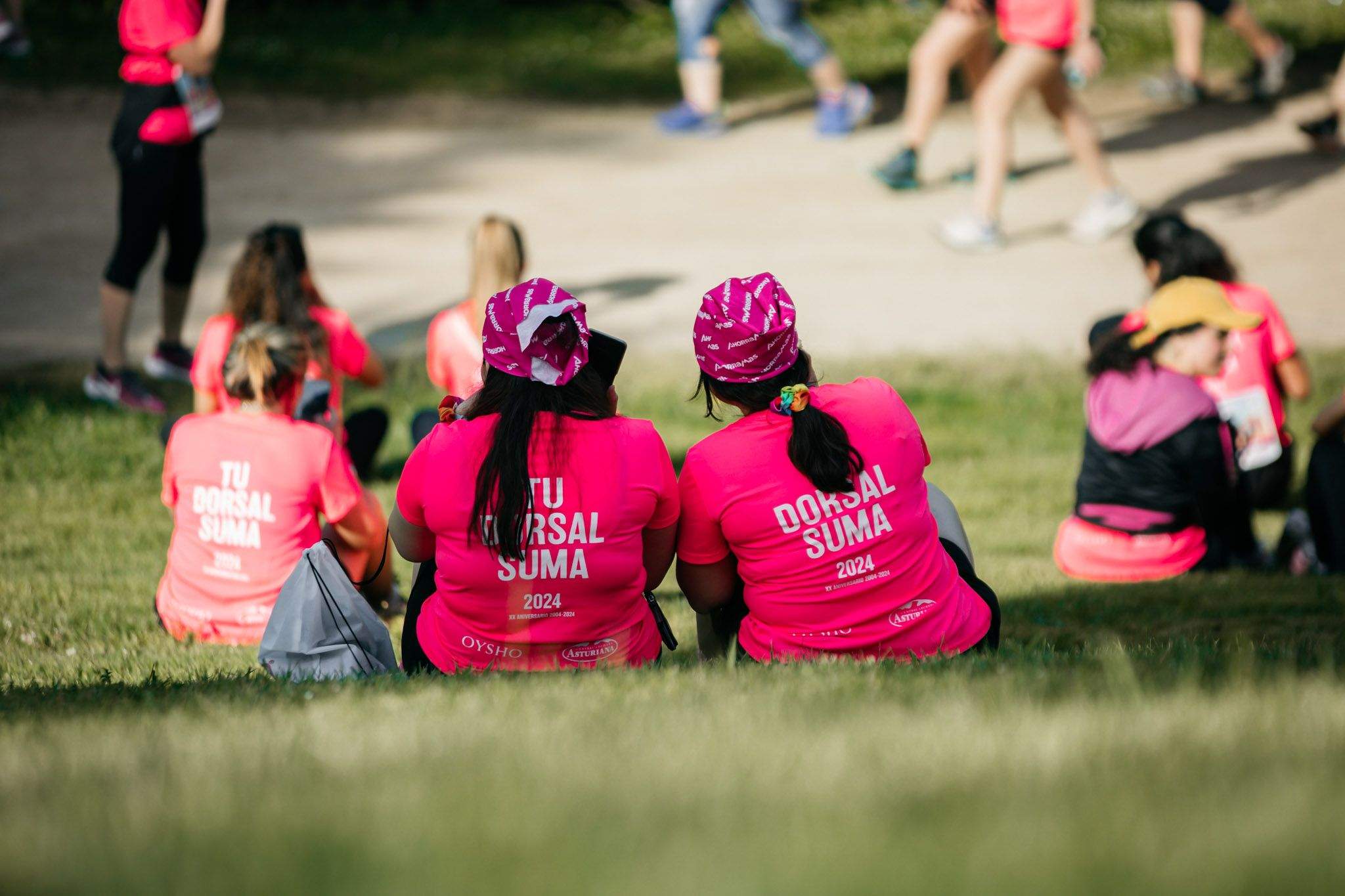 Las mejores fotos del ambiente post de la Carrera de la Mujer Central Lechera Asturiana de Madrid 2024. 157