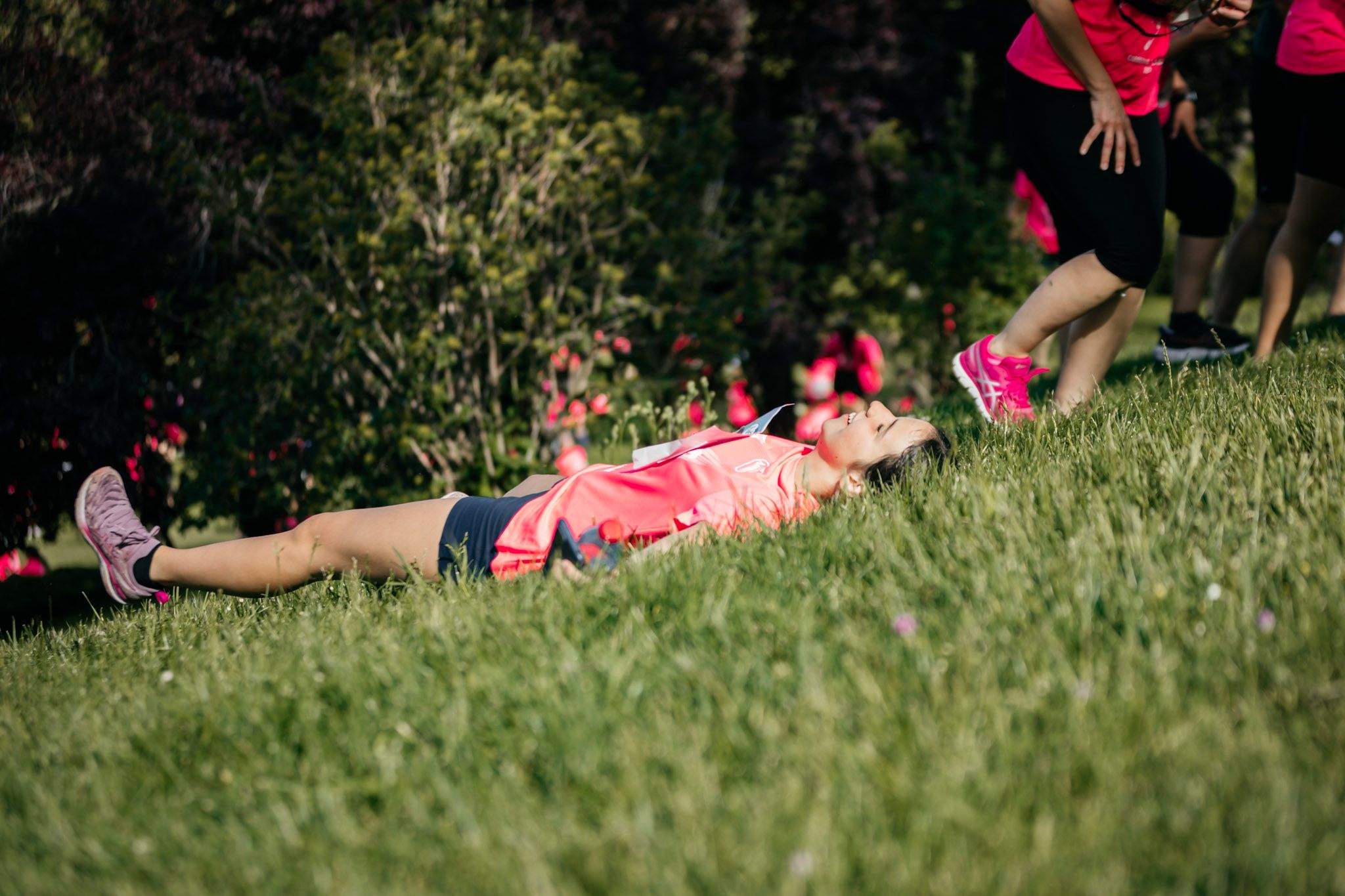 Las mejores fotos del ambiente post de la Carrera de la Mujer Central Lechera Asturiana de Madrid 2024. 158