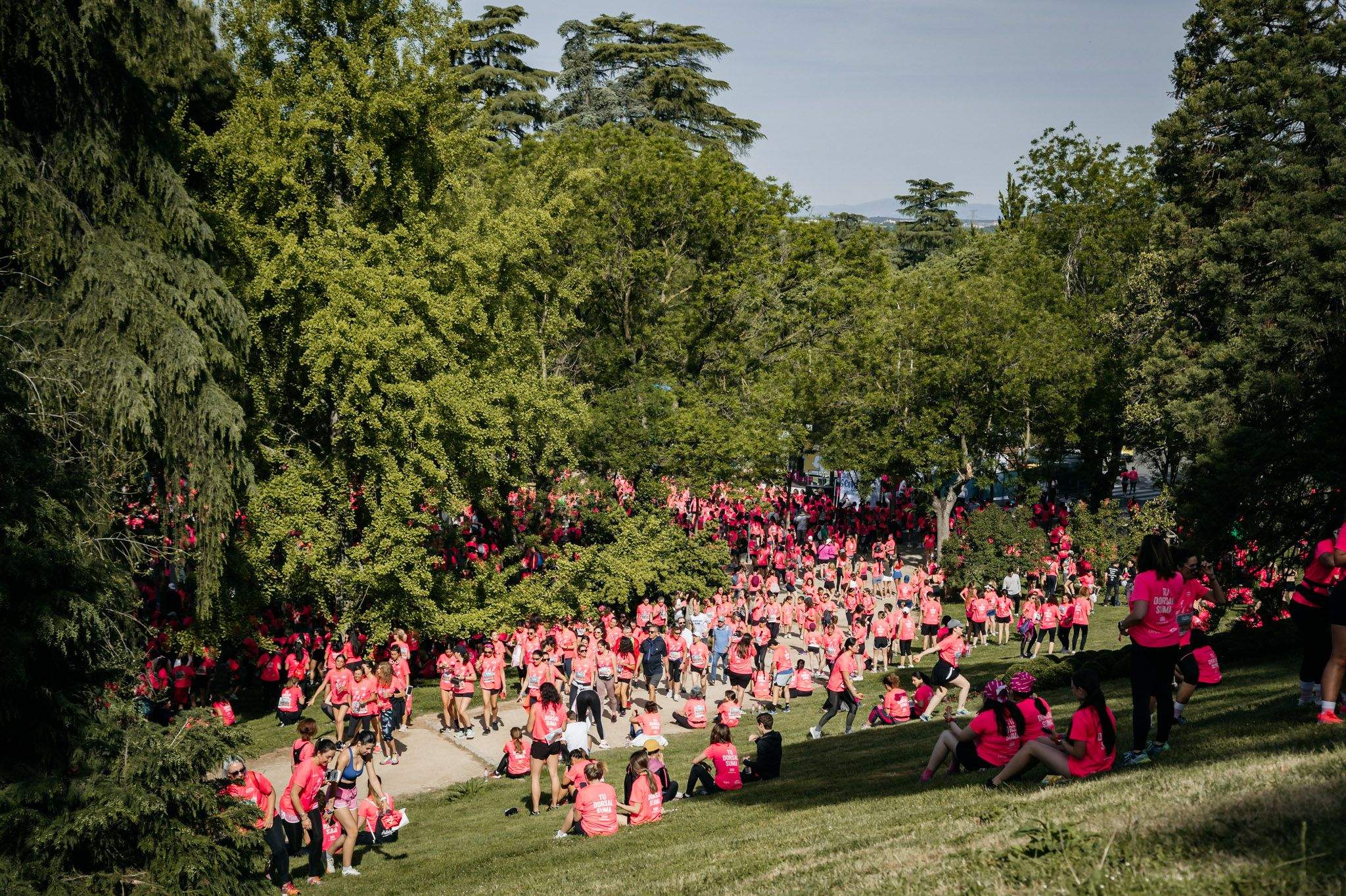 Las mejores fotos del ambiente post de la Carrera de la Mujer Central Lechera Asturiana de Madrid 2024. 163