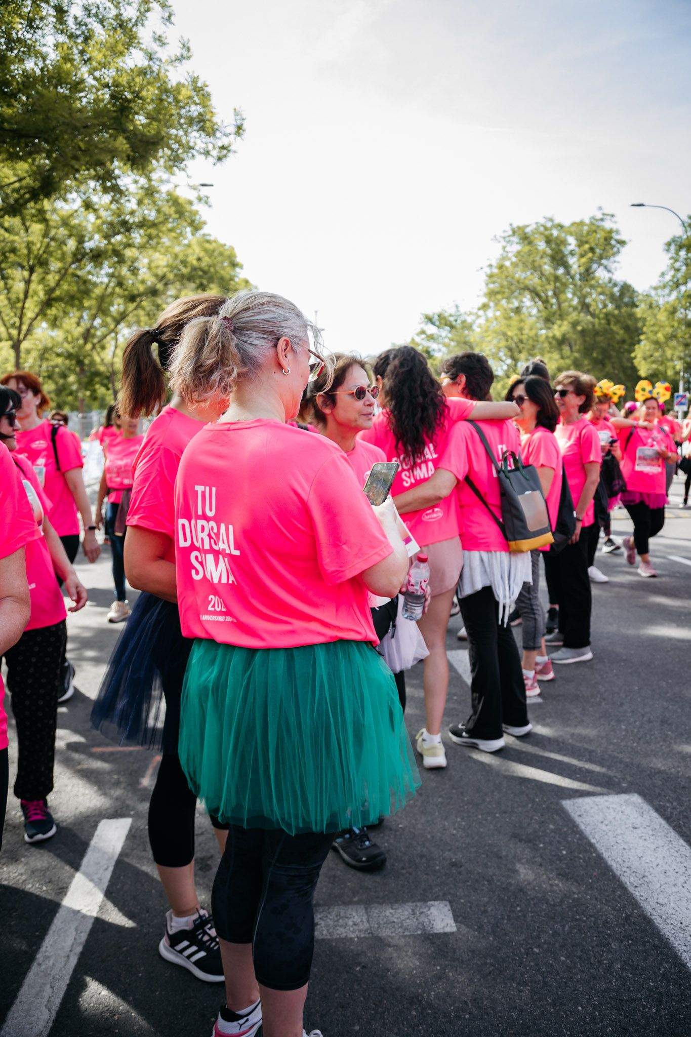 Las mejores fotos del ambiente post de la Carrera de la Mujer Central Lechera Asturiana de Madrid 2024. 185