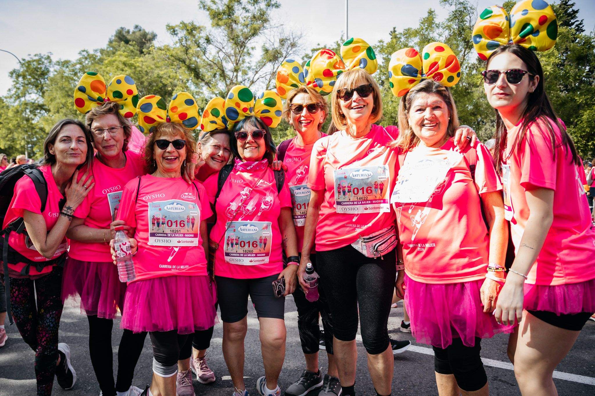 Las mejores fotos del ambiente post de la Carrera de la Mujer Central Lechera Asturiana de Madrid 2024. 187