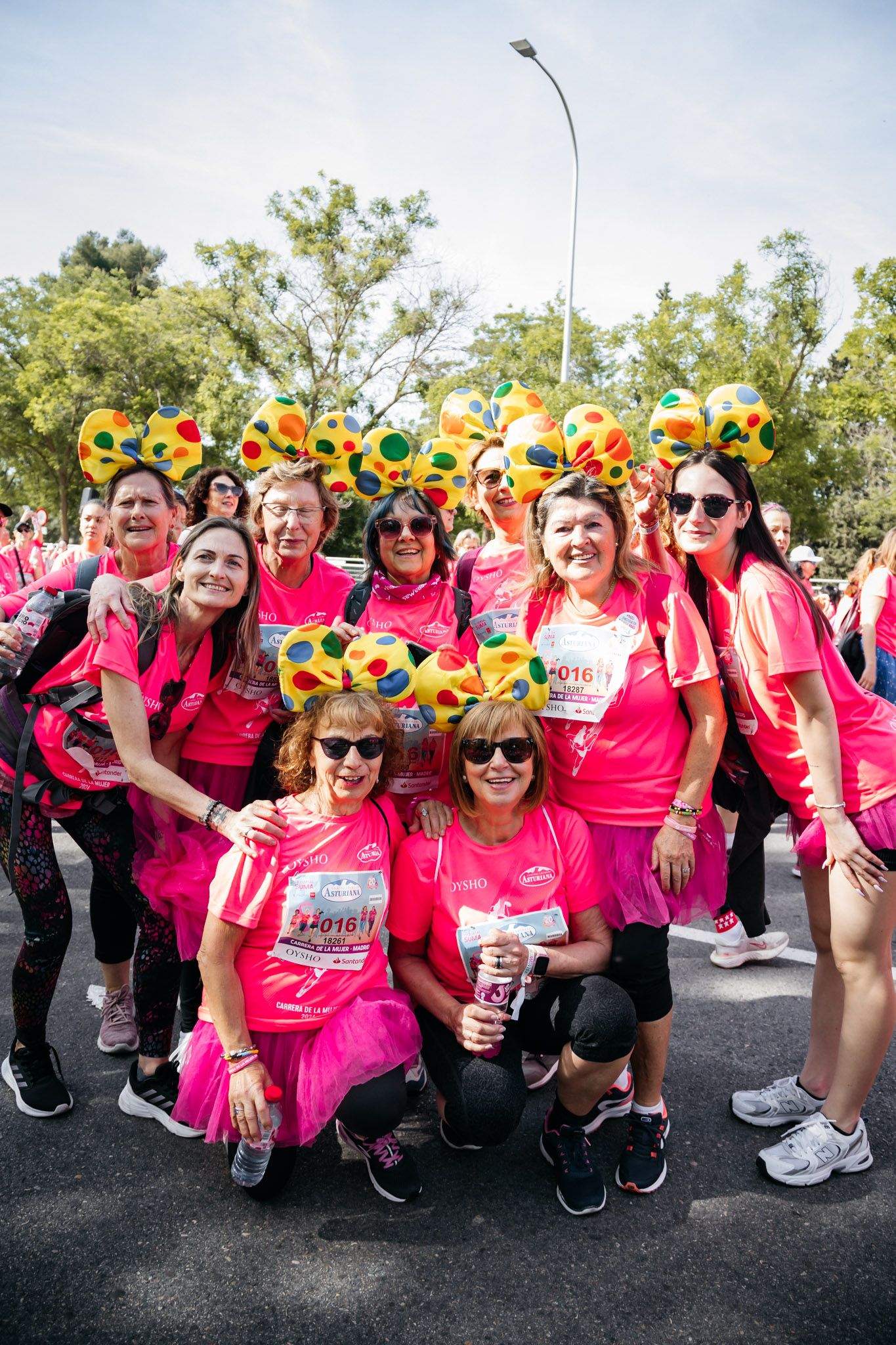 Las mejores fotos del ambiente post de la Carrera de la Mujer Central Lechera Asturiana de Madrid 2024. 188