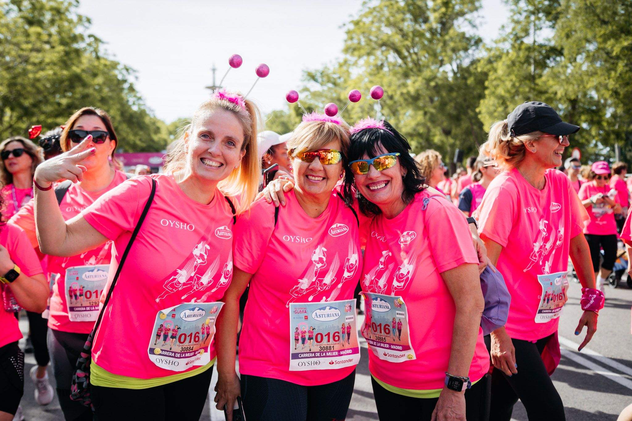 Las mejores fotos del ambiente post de la Carrera de la Mujer Central Lechera Asturiana de Madrid 2024. 191