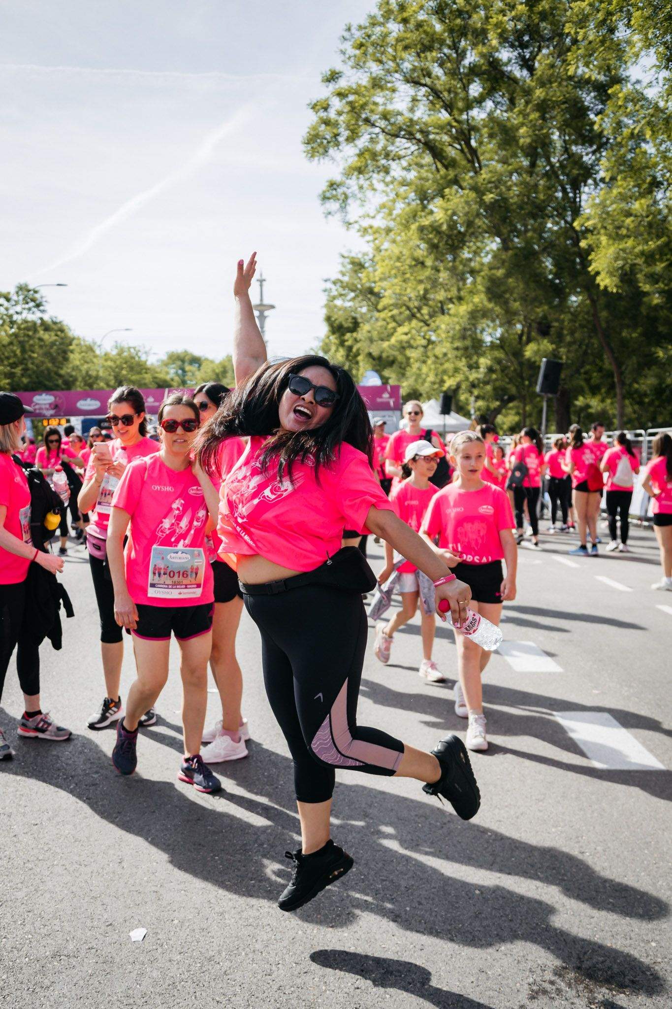 Las mejores fotos del ambiente post de la Carrera de la Mujer Central Lechera Asturiana de Madrid 2024. 195