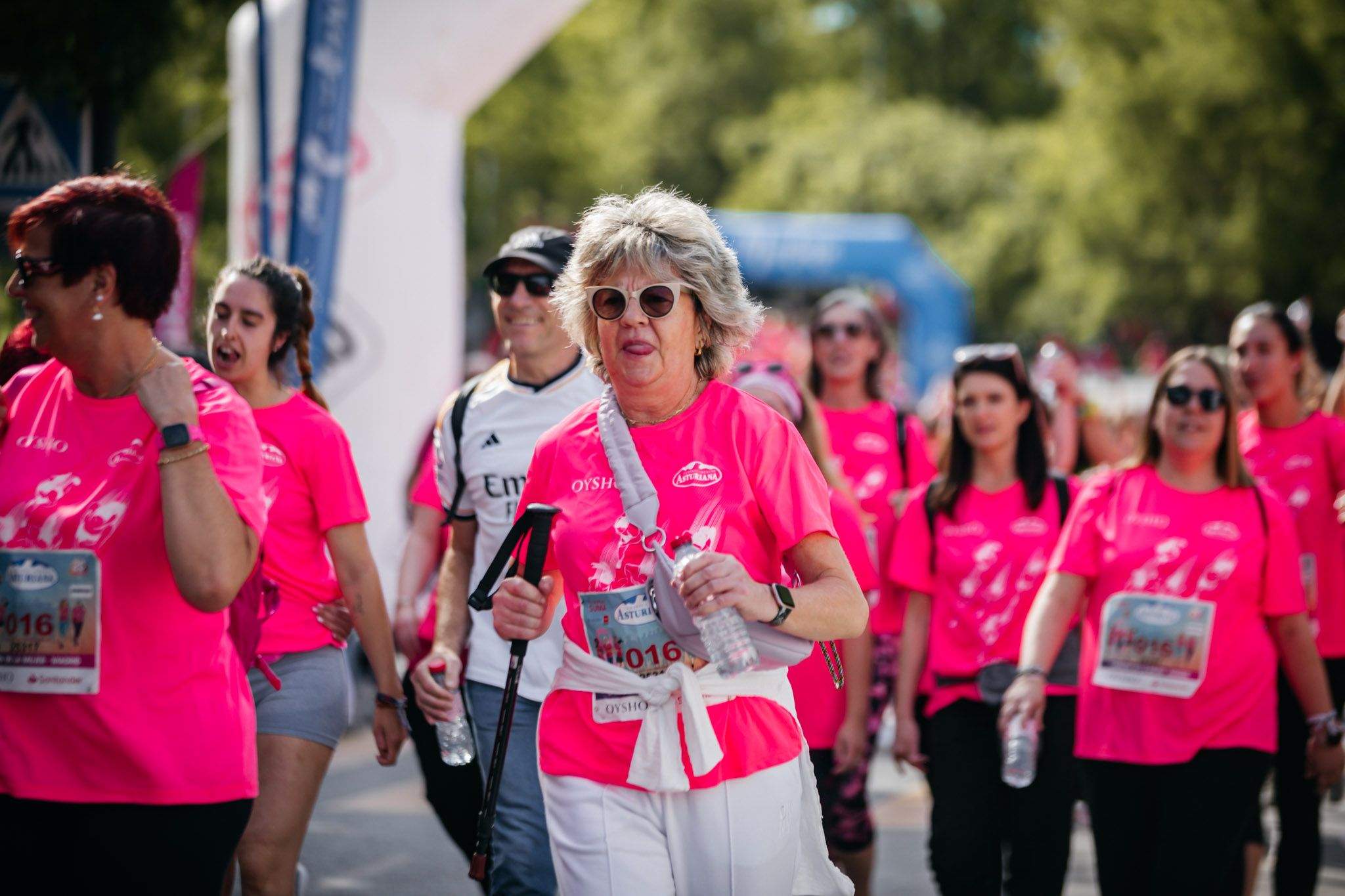 Las mejores fotos del ambiente post de la Carrera de la Mujer Central Lechera Asturiana de Madrid 2024. 221