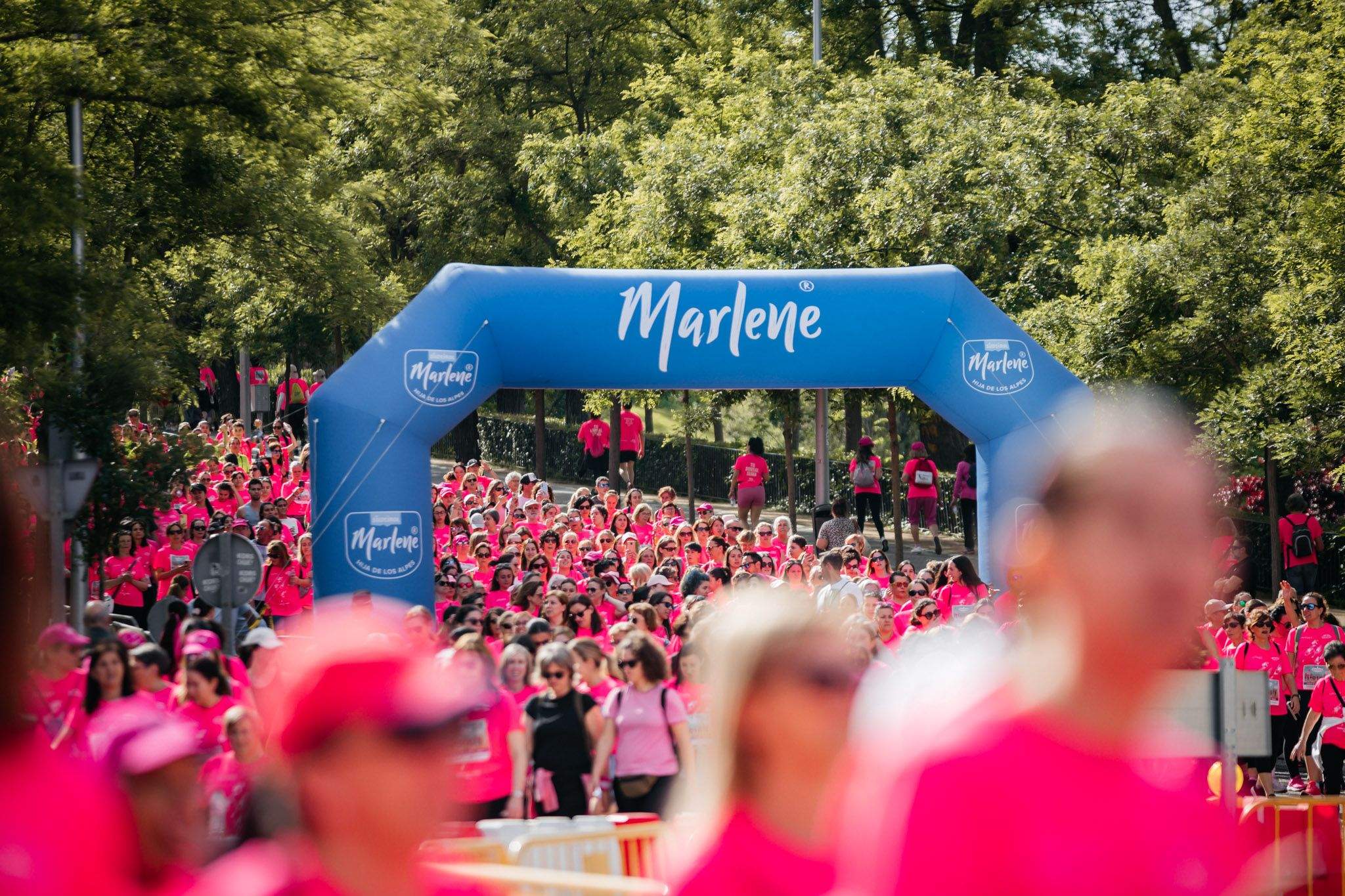 Las mejores fotos del ambiente post de la Carrera de la Mujer Central Lechera Asturiana de Madrid 2024. 222
