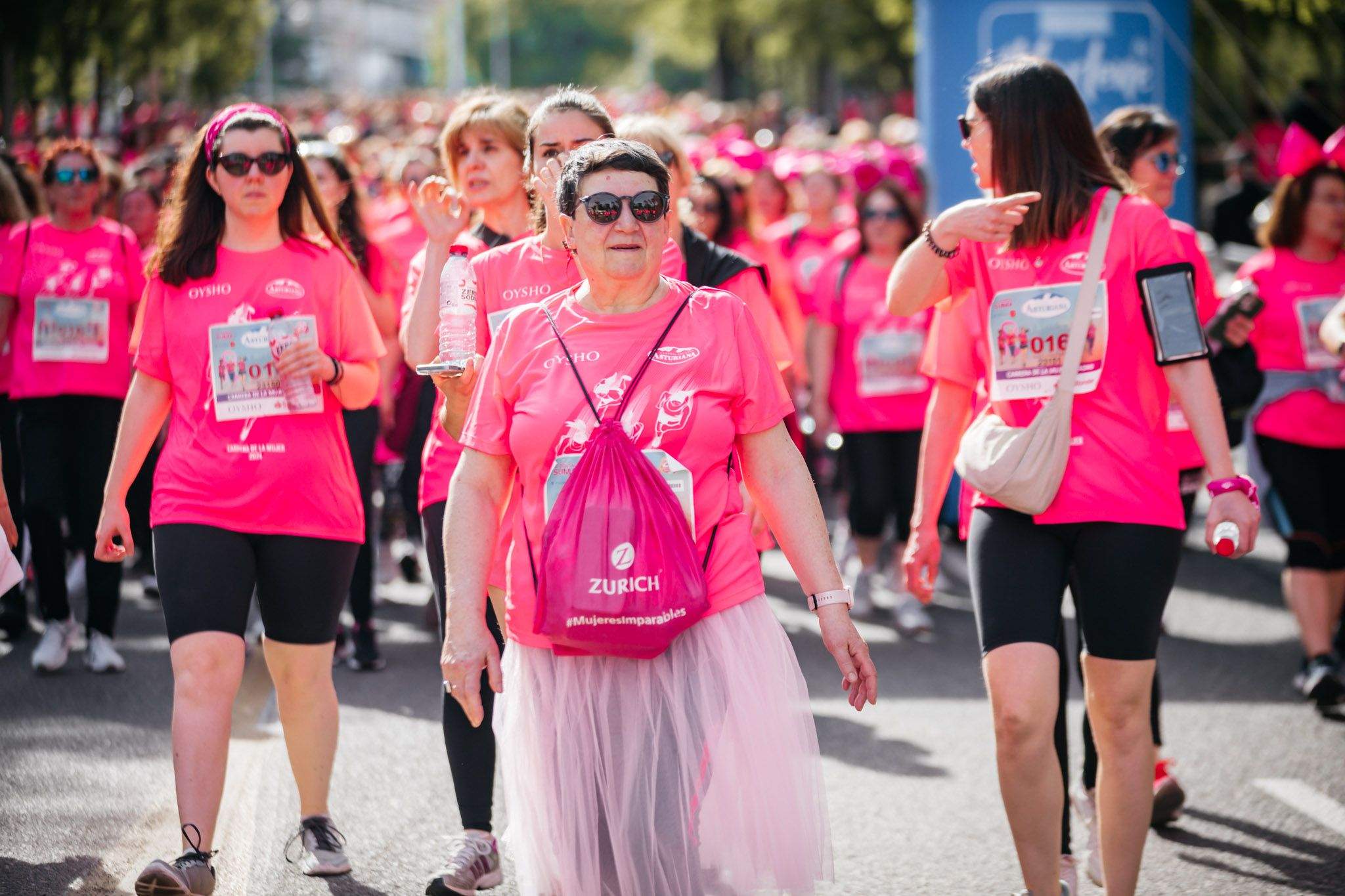 Las mejores fotos del ambiente post de la Carrera de la Mujer Central Lechera Asturiana de Madrid 2024. 232