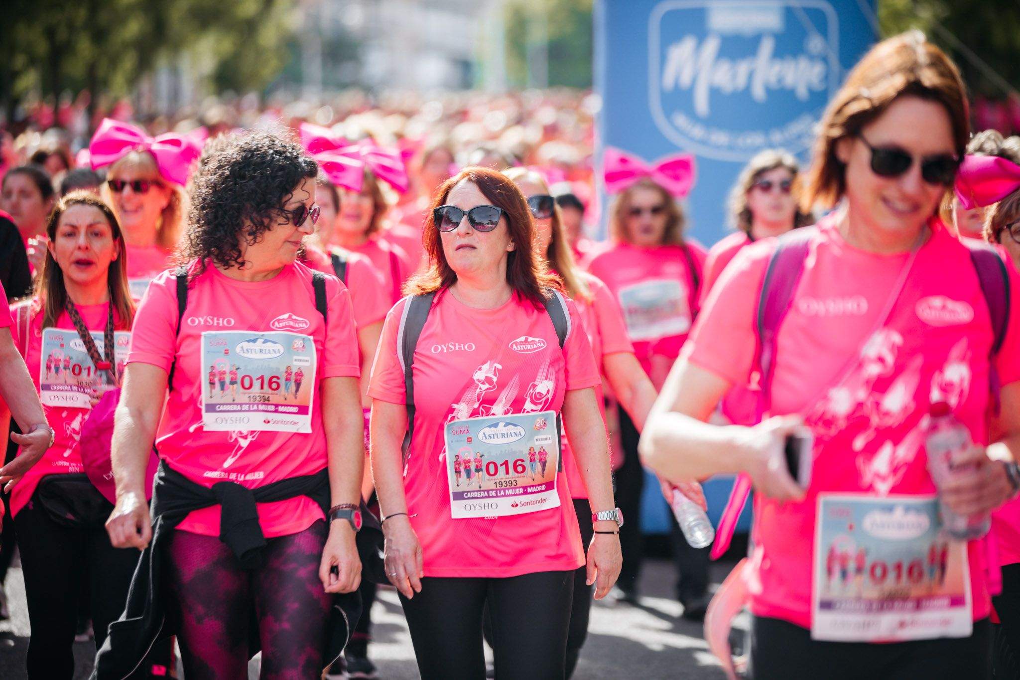 Las mejores fotos del ambiente post de la Carrera de la Mujer Central Lechera Asturiana de Madrid 2024. 233