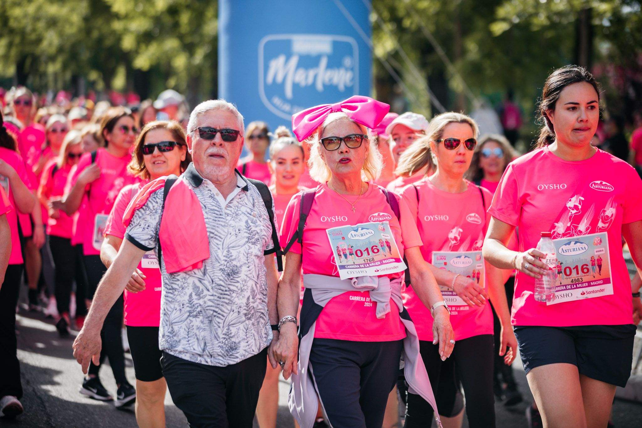 Las mejores fotos del ambiente post de la Carrera de la Mujer Central Lechera Asturiana de Madrid 2024. 236
