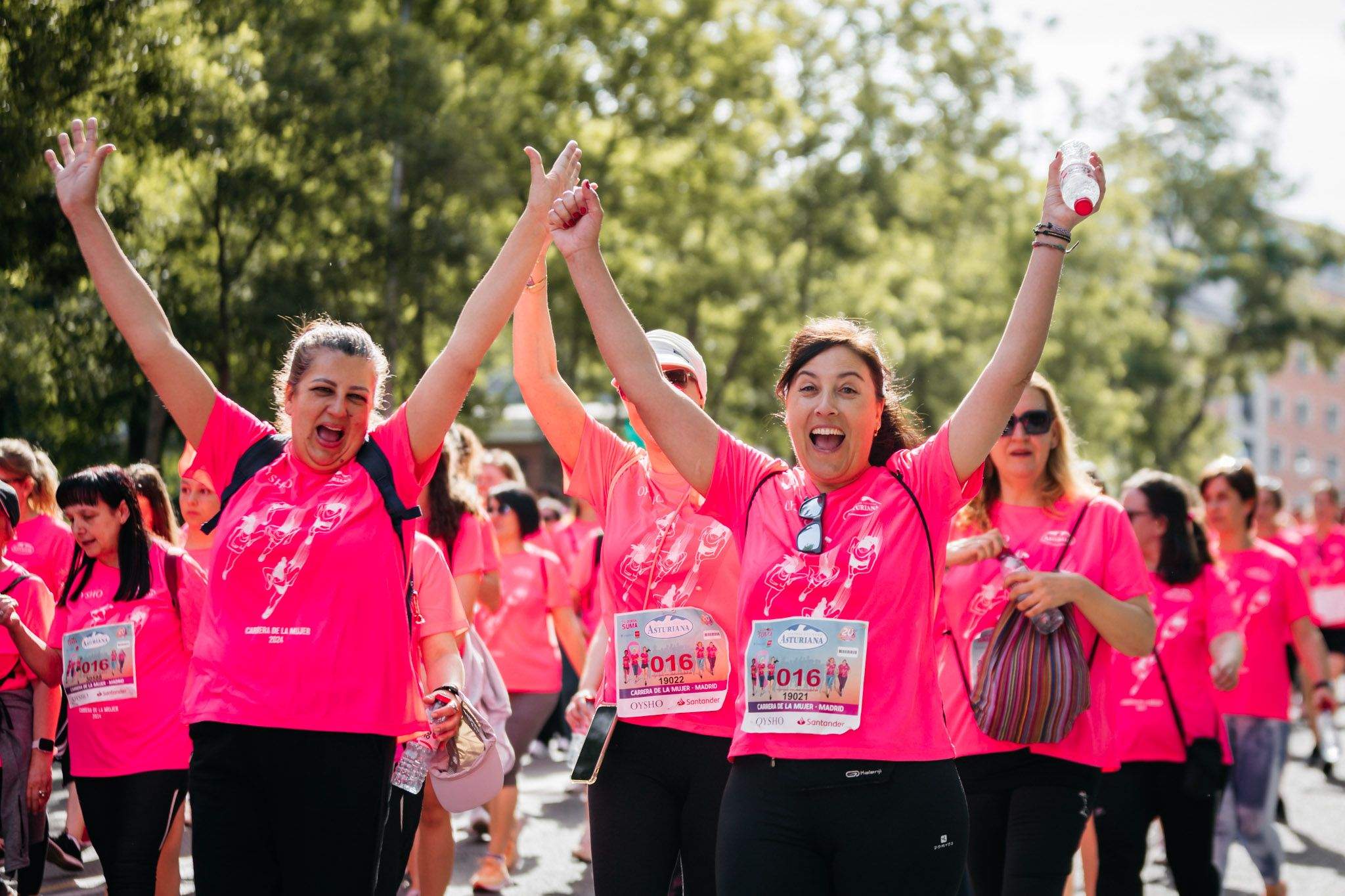 Las mejores fotos del ambiente post de la Carrera de la Mujer Central Lechera Asturiana de Madrid 2024. 239